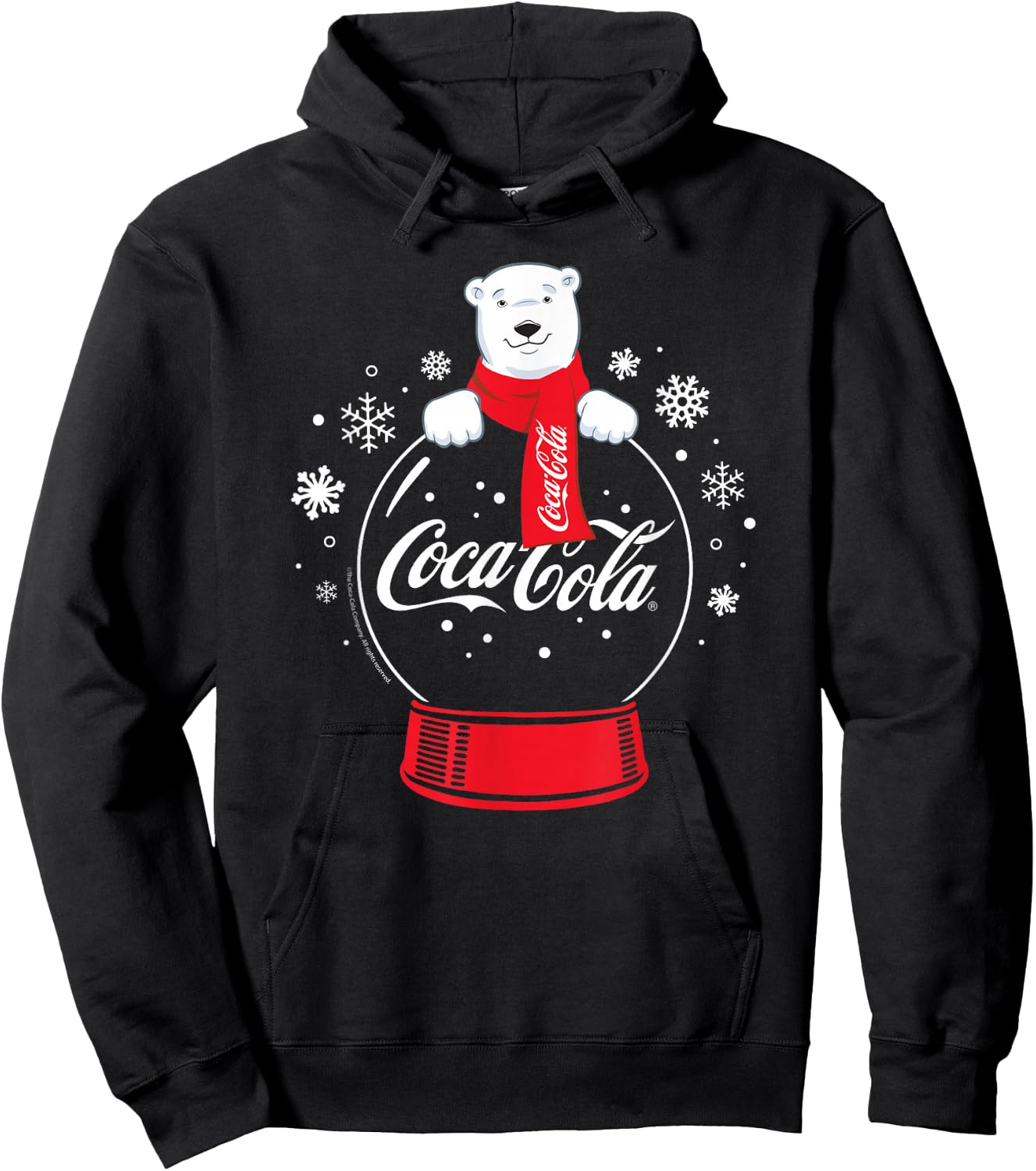 Coca-Cola - Polar Bear Snowglobe Hoodie - Hoodie | Black