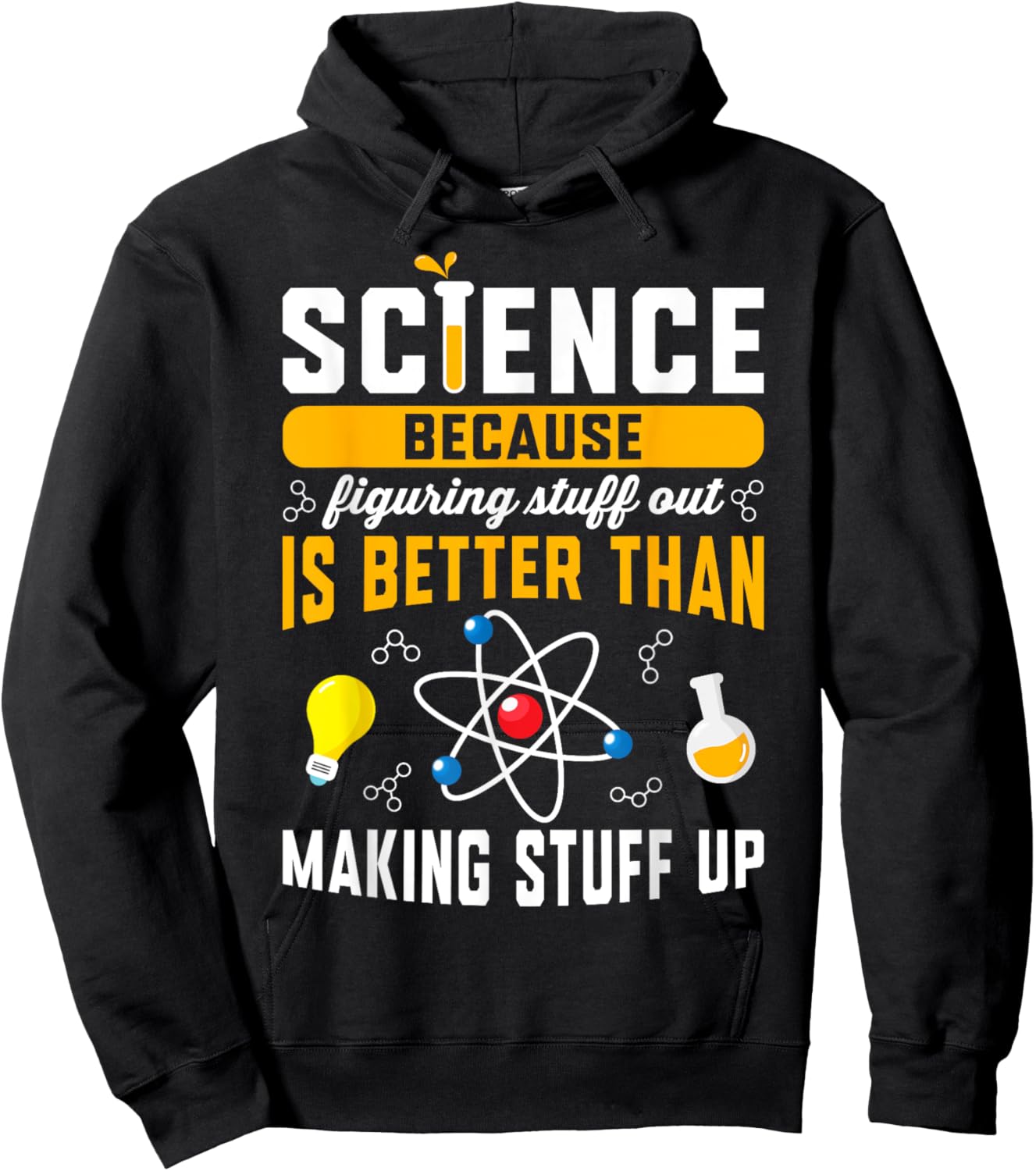 Funny Science Shirt For Teacher Science Chemistry Men Women Hoodie - Hoodie | Black