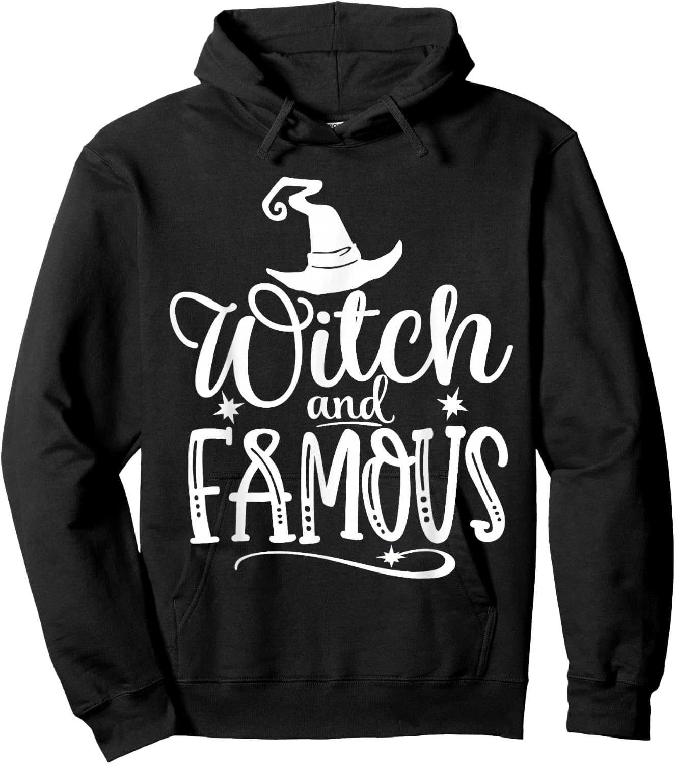 Witch and Famous Halloween Hoodie - Hoodie | Black