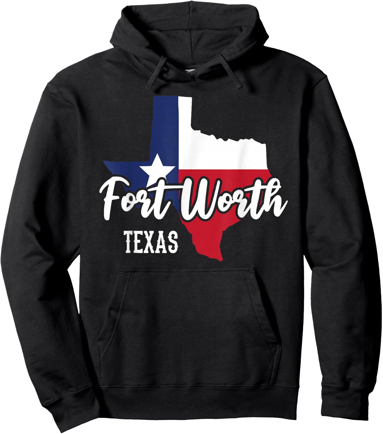 Fort Worth Texas Pride Hoodie - Hoodie | Black
