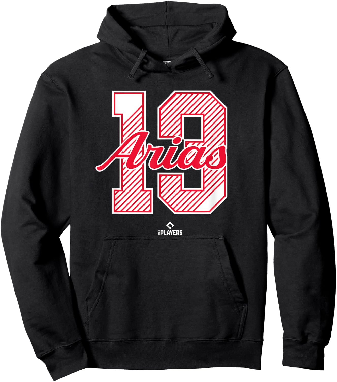 Gabriel Arias 13 Cleveland MLBPA Hoodie - Hoodie | Black