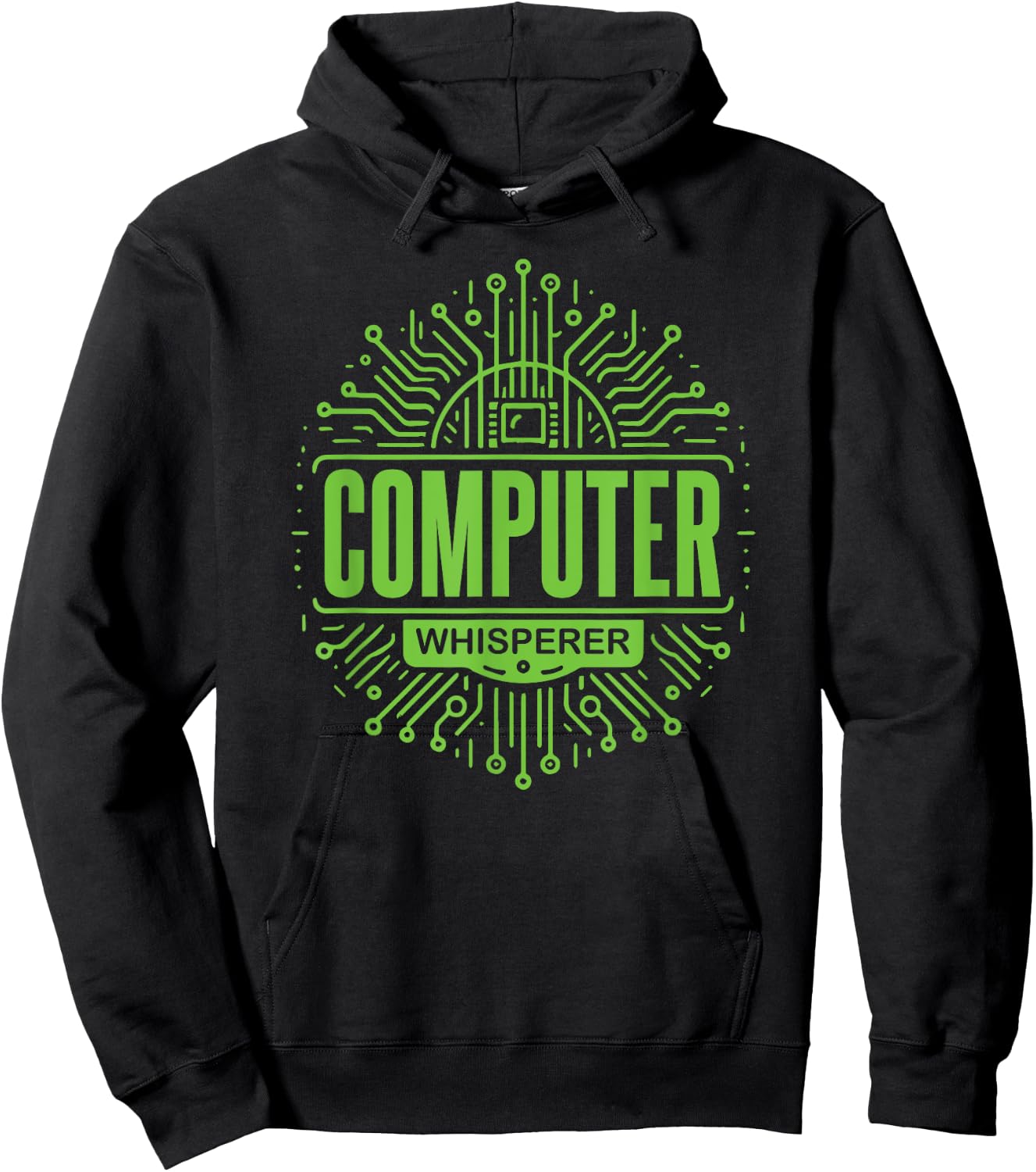 Computer Whisperer Tech Support IT Funny Computer Engineer Hoodie - Hoodie | Black