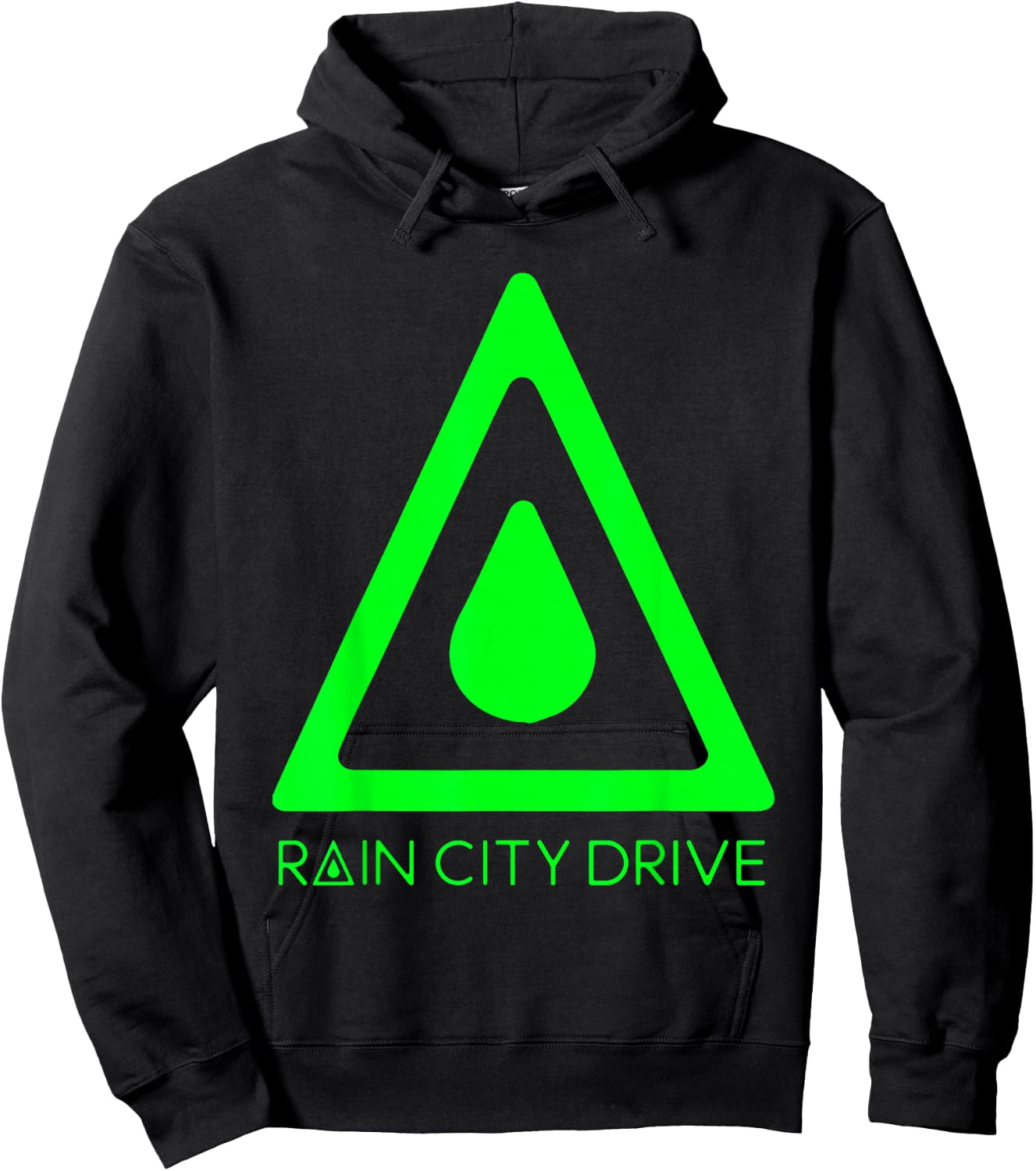 Rain City Drive Hoodie - Hoodie | Black