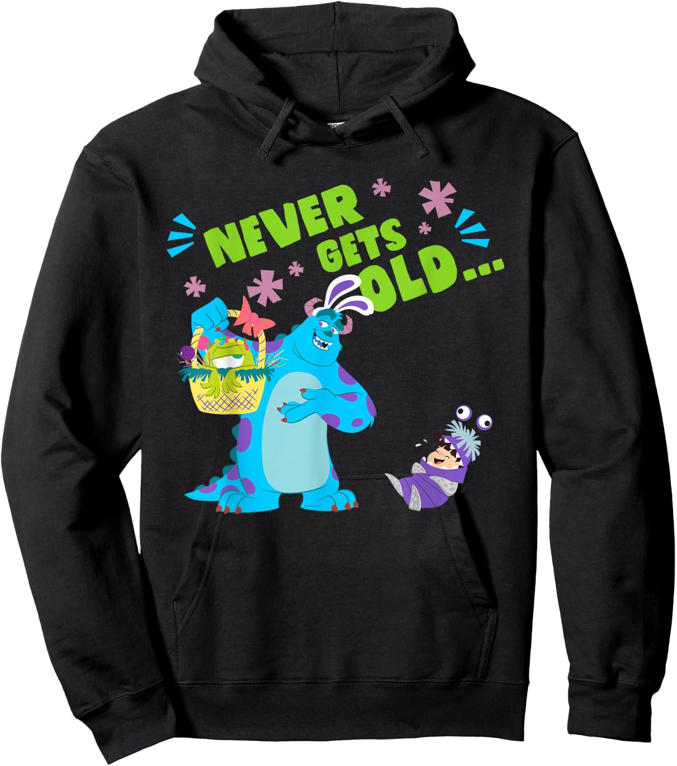 Disney and Pixar’s Monsters, Inc. Mike Sulley Boo Easter Hoodie - Hoodie | Black