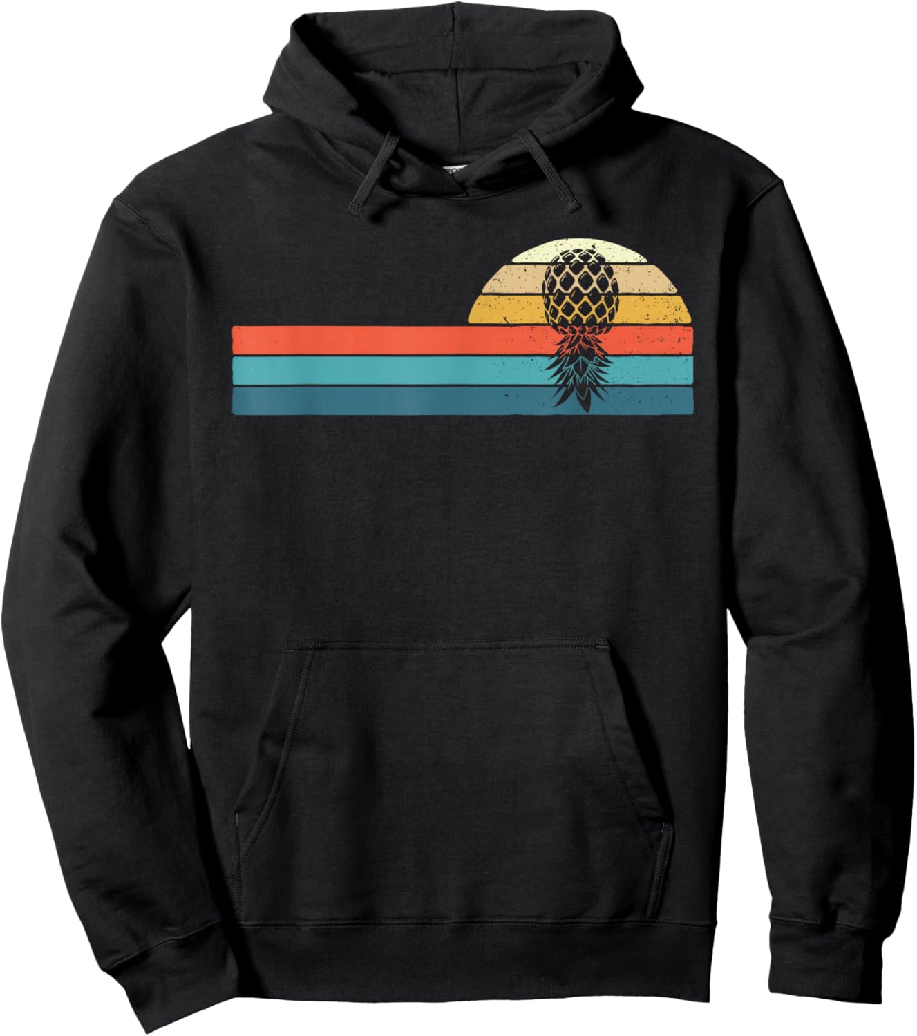 Upside Down Pineapple - Swinger Swinging Lifestyle Hoodie - Hoodie | Black