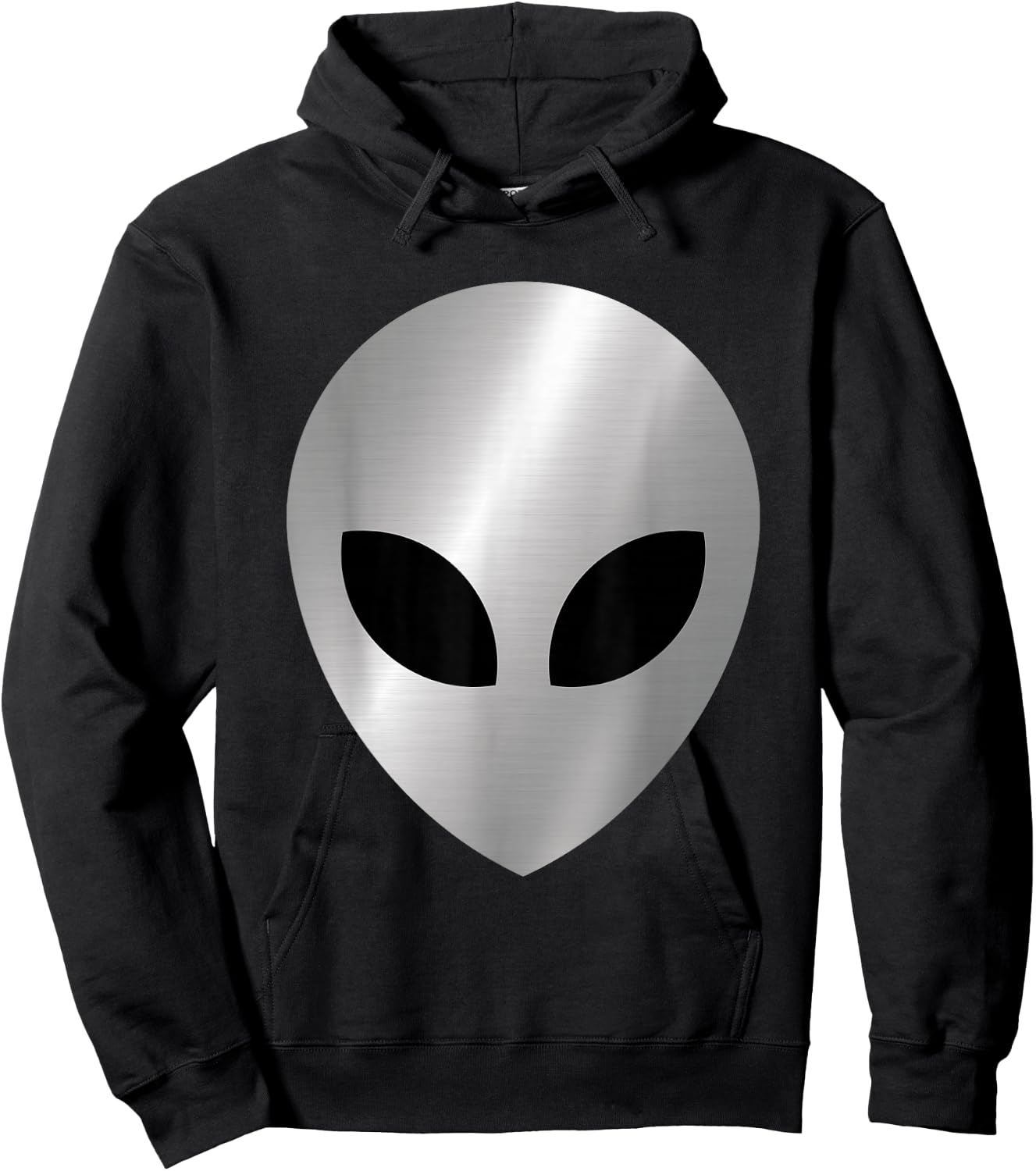 Alien Head T Shirt Colorful Alien Rave thanksgiving Hoodie - Hoodie | Black