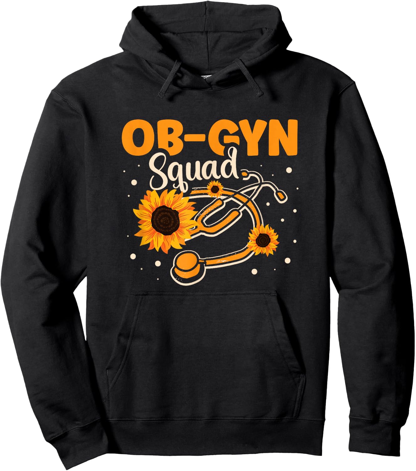 Ob-gyn Squad Medical Doctor Obstetrician Gynecologist Hoodie - Hoodie | Black