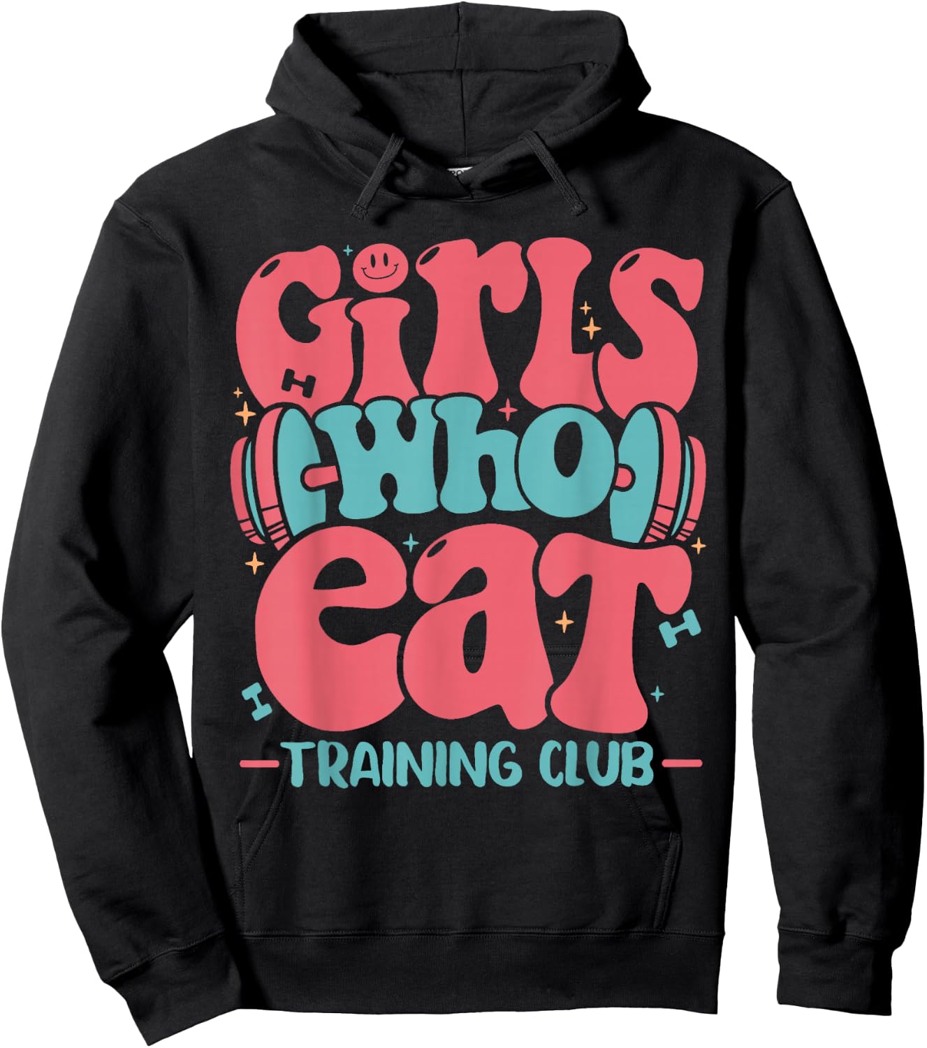 Girls Who Eat Training Club Workout Gym Hoodie - Hoodie | Black