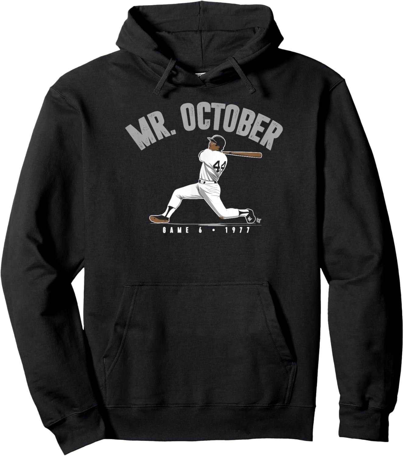 Reggie Jackson - Mr. October - New York Baseball Hoodie - Hoodie | Black