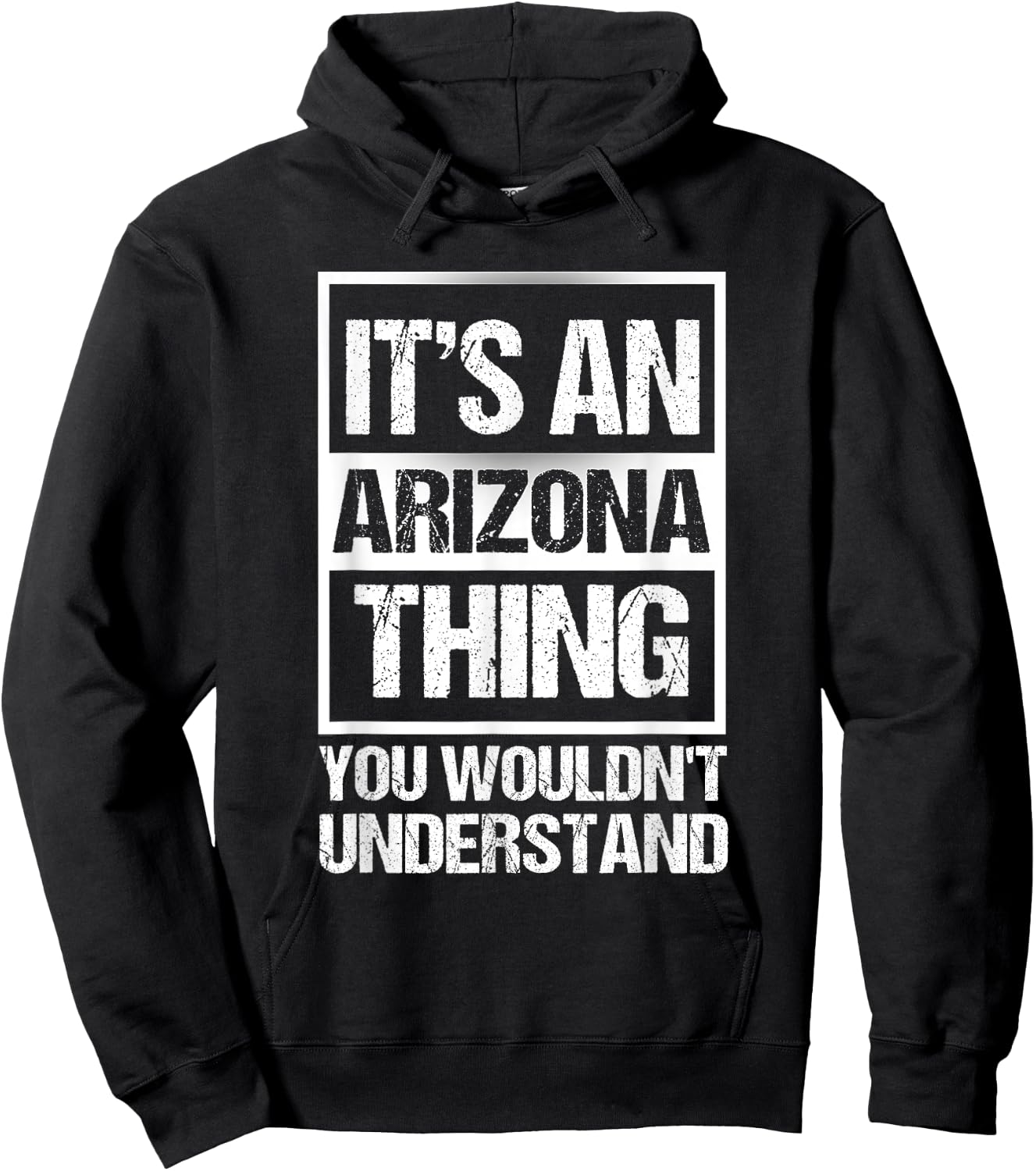 Retro Vintage Souvenir Arizona Hoodie - Hoodie | Black