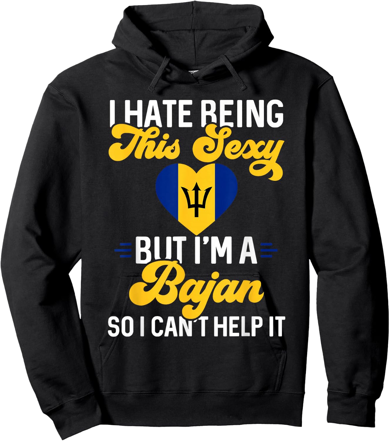 Barbados Flag Barbadian Bajan Hoodie - Hoodie | Black