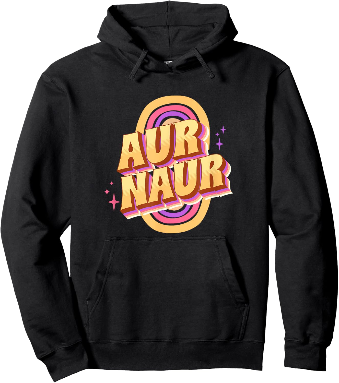 Funny Aur Naur Australian Accent Oh No Aussie Slang Trend Hoodie - Hoodie | Black