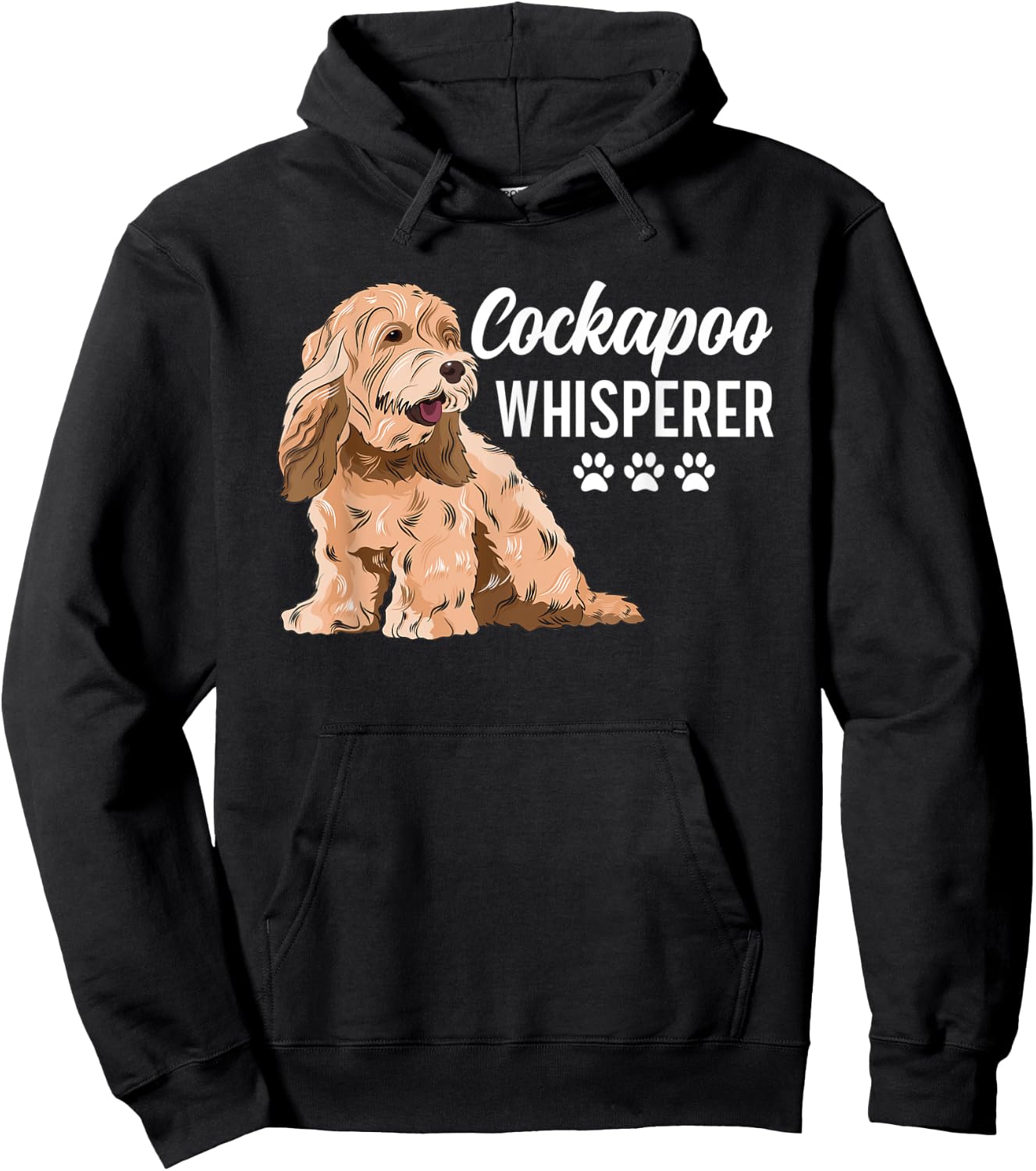 Cockapoo Whisperer Cockapoo Dog Owner Hoodie - Hoodie | Black