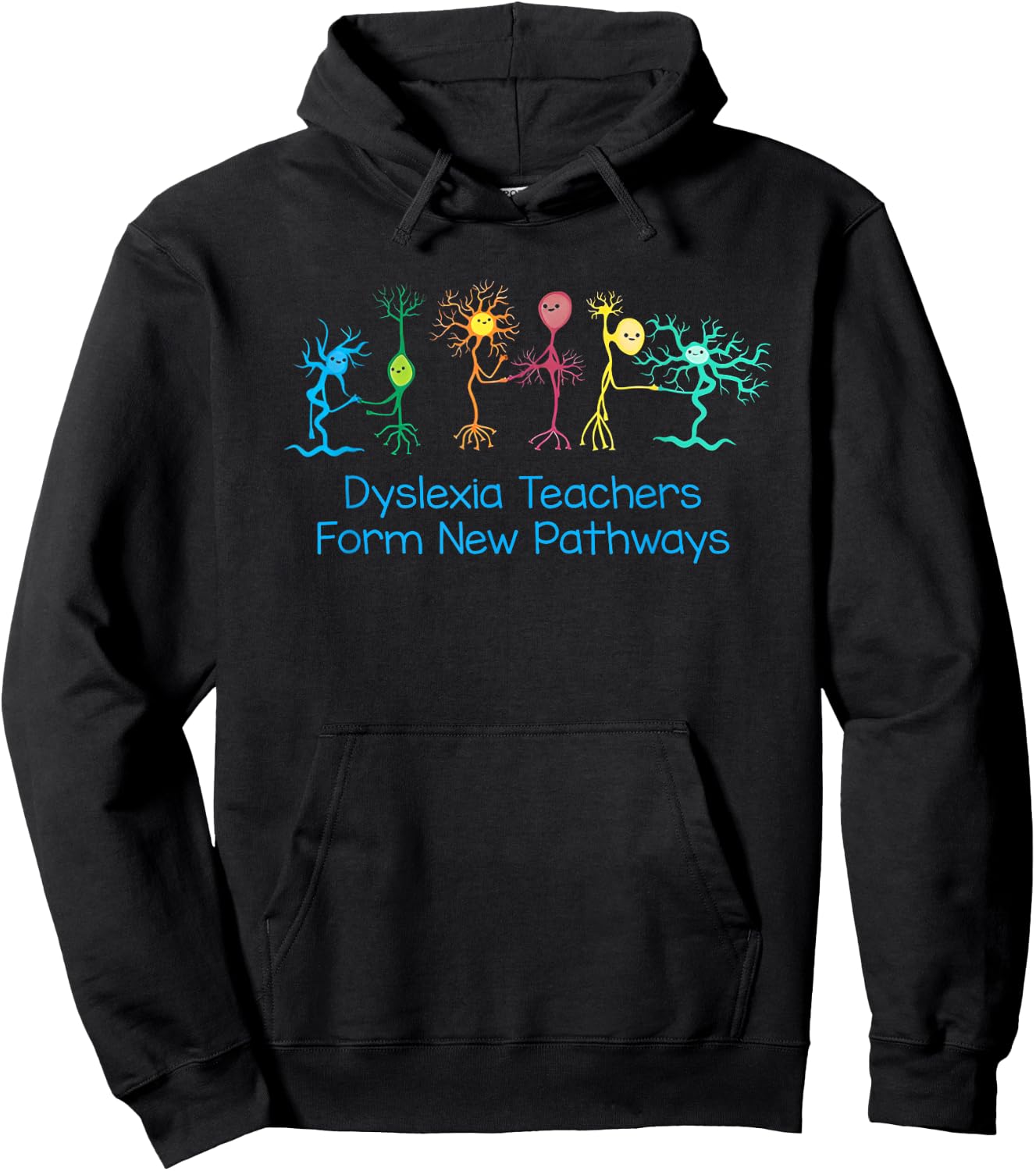 Dyslexia Specialist Teacher Squad Dyslexia Interventionist Hoodie - Hoodie | Black