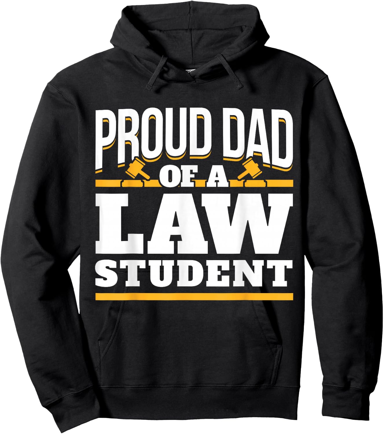Law School - Son Daughter Studies Law - Dad Of A Law Student Hoodie - Hoodie | Black