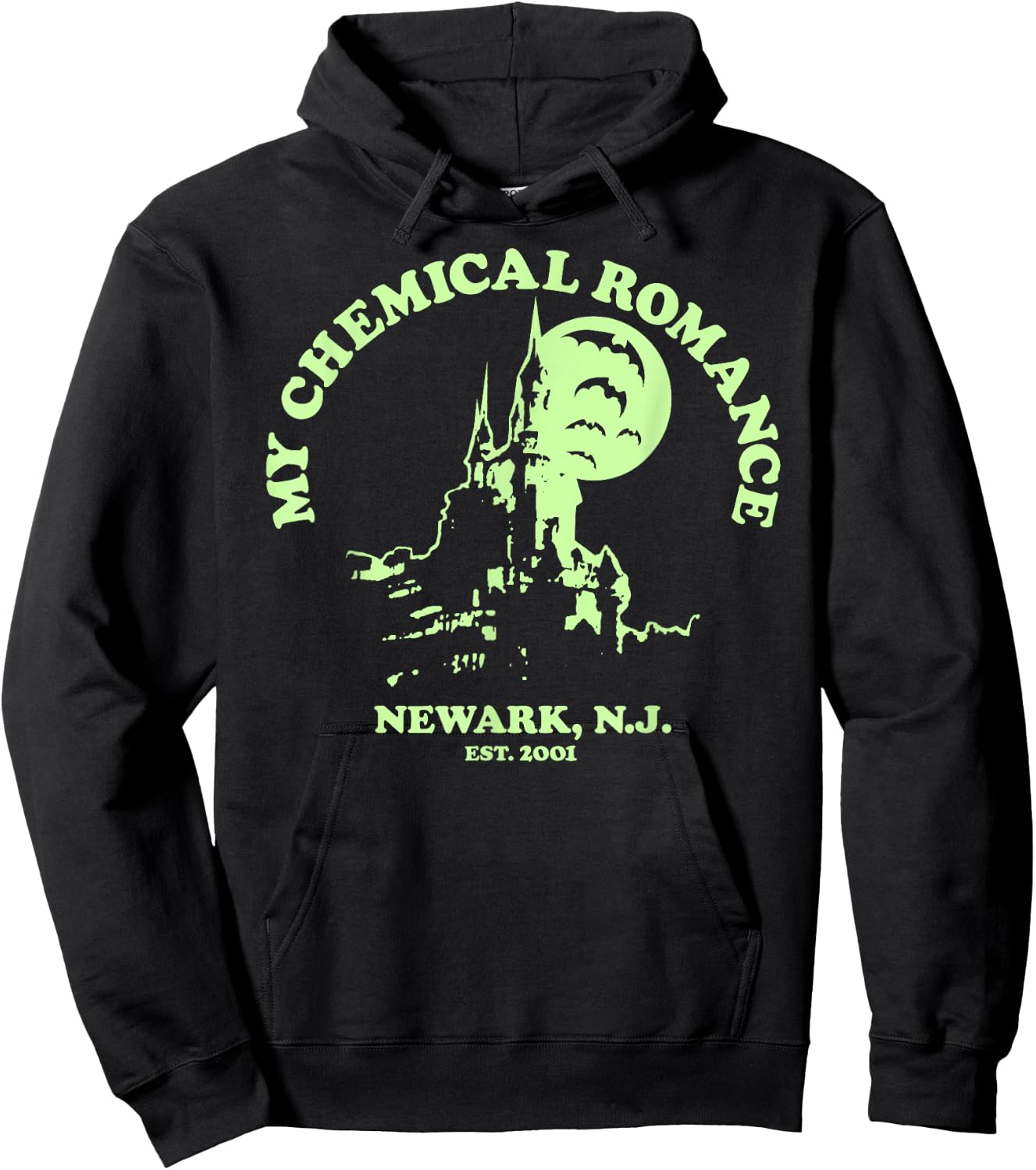 My Chemical Romance Haunted Castle Hoodie - Hoodie | Black