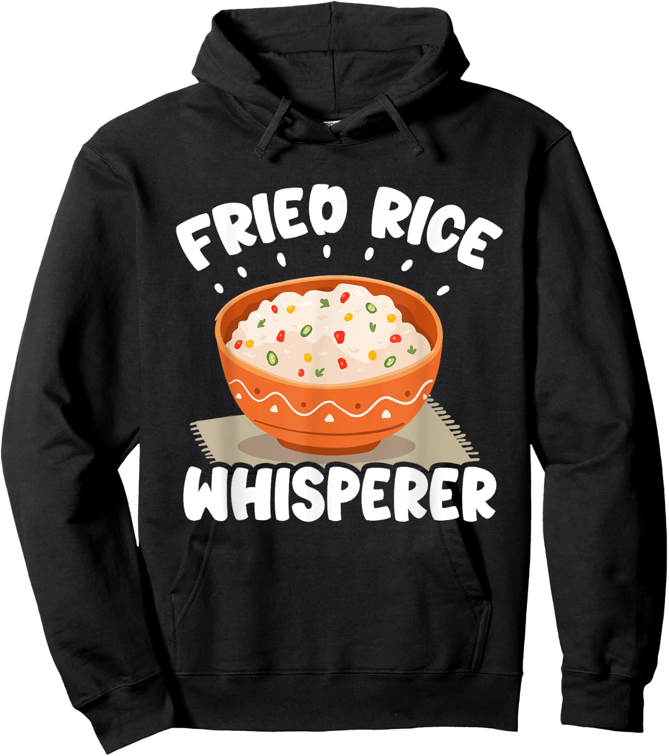 Fried Rices Whisperer Asian Fried Rices Hoodie - Hoodie | Black