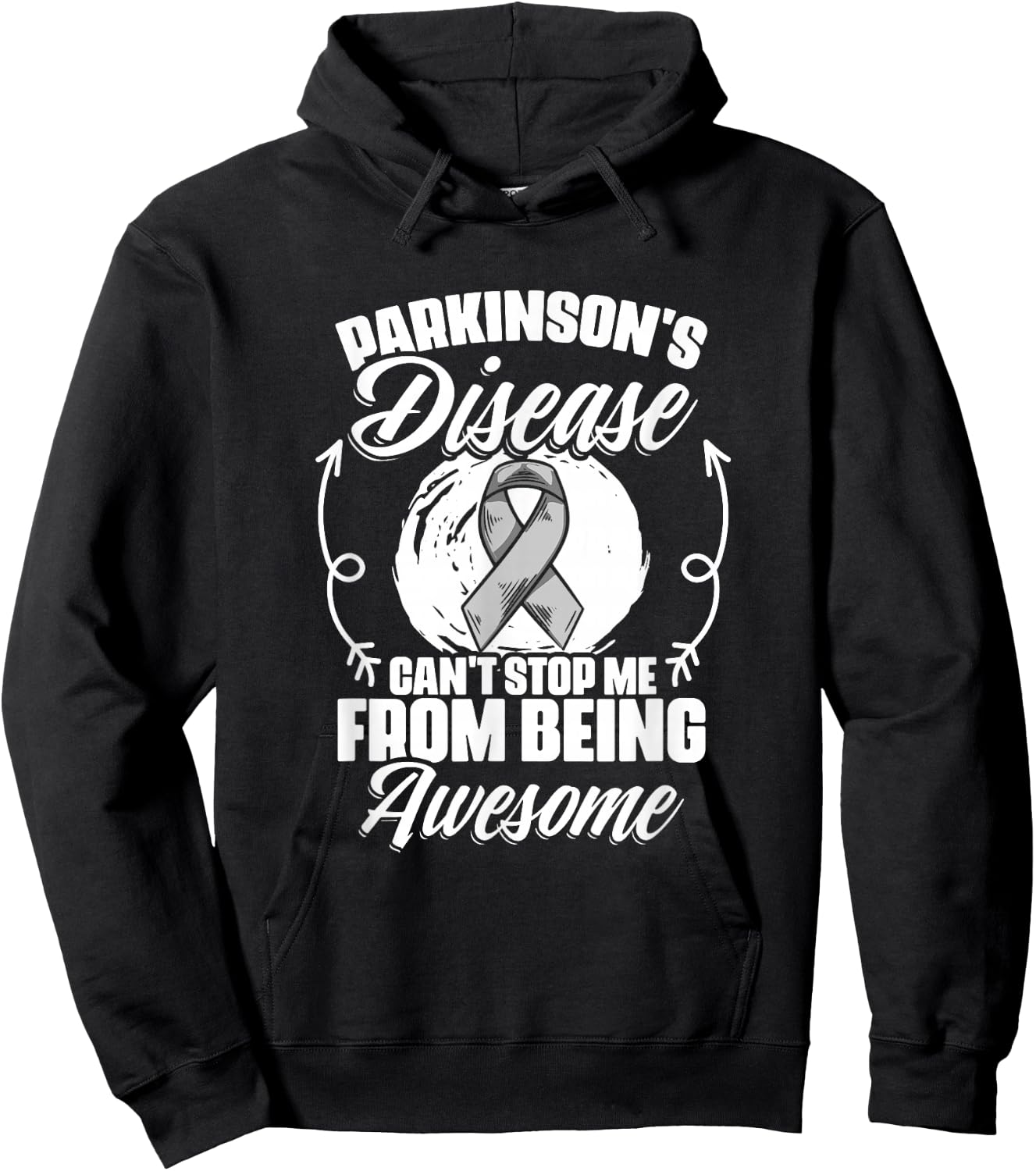 Being Awesome PD Patients Parkinson's Disease Warrior Hoodie - Hoodie | Black