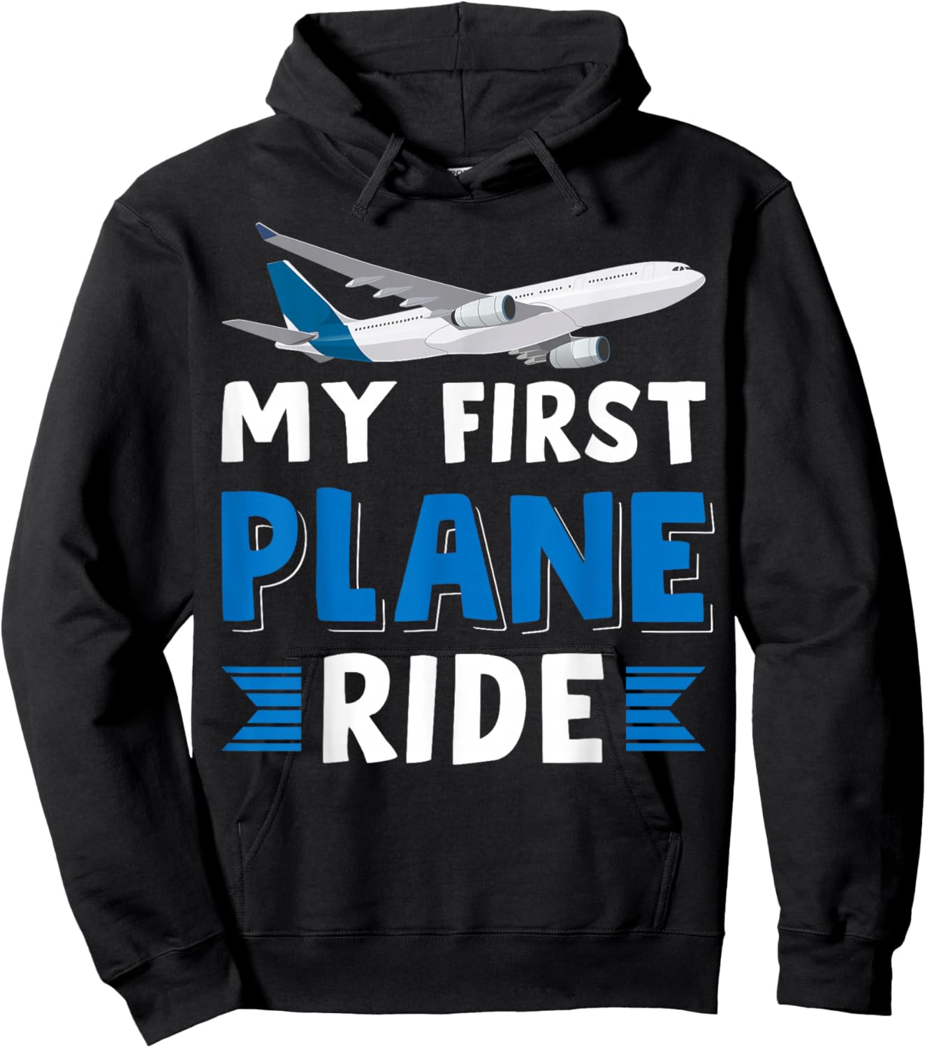 My First Plane Ride Hoodie - Hoodie | Black