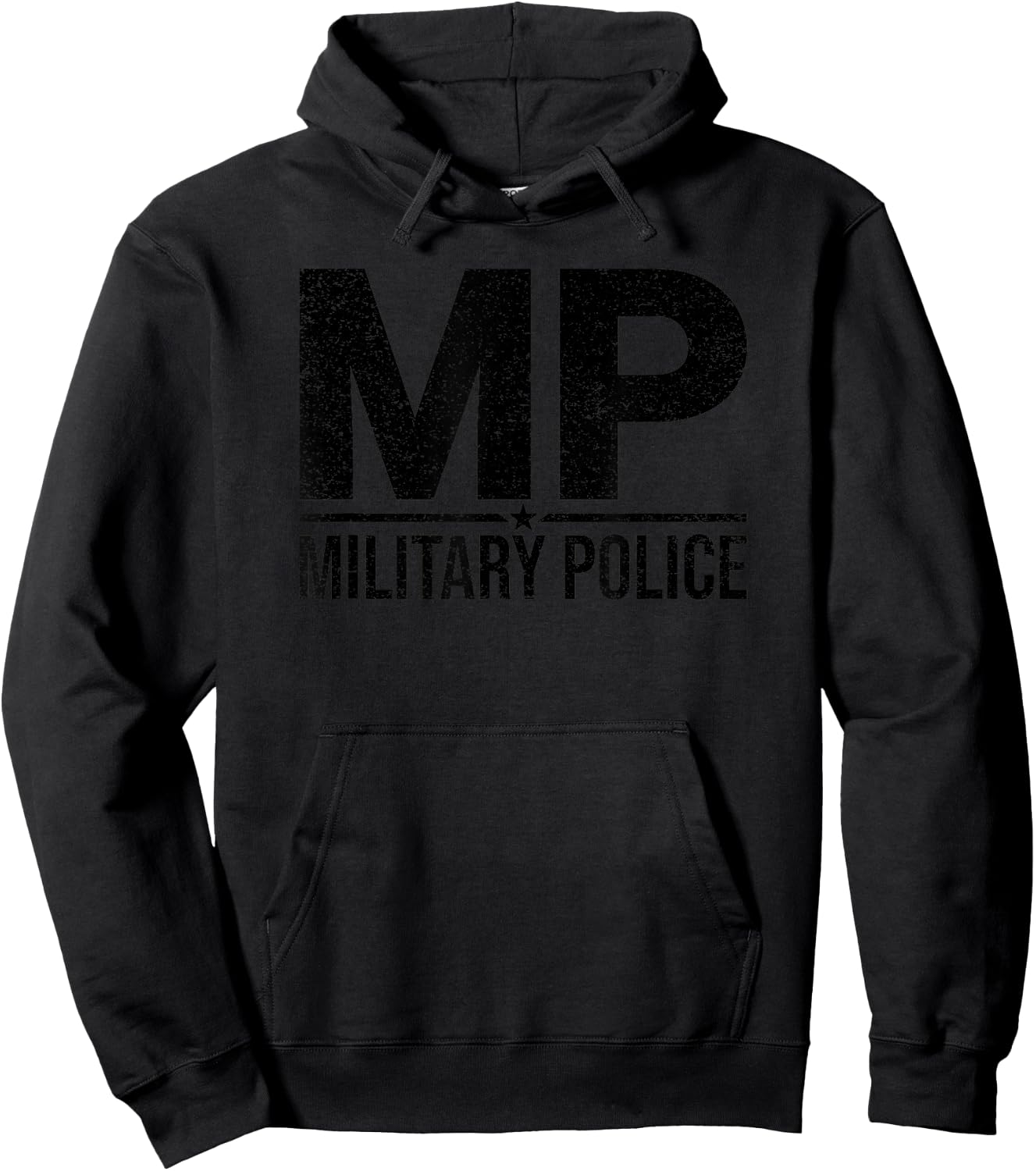 Mp Military Police Corps Us Army (black) Hoodie - Hoodie | Black