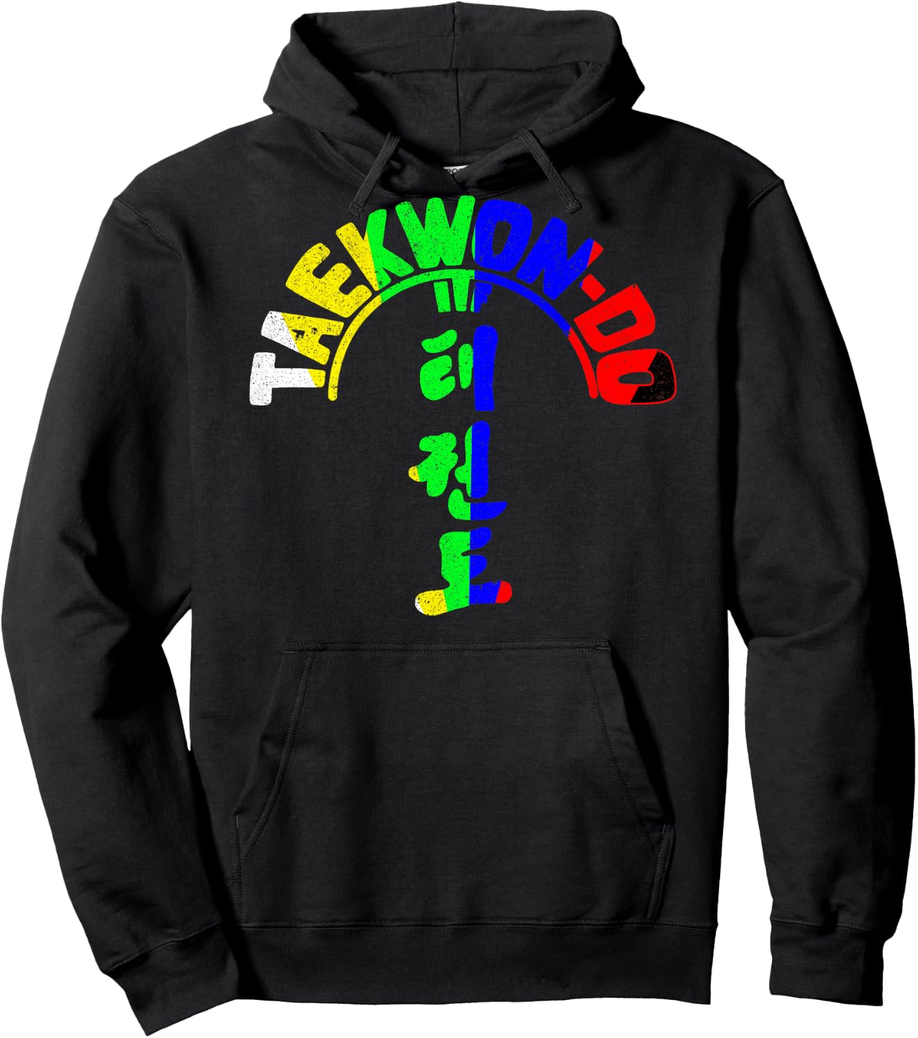 ITF Taekwon-Do Colour Belts Hoodie - Hoodie | Black