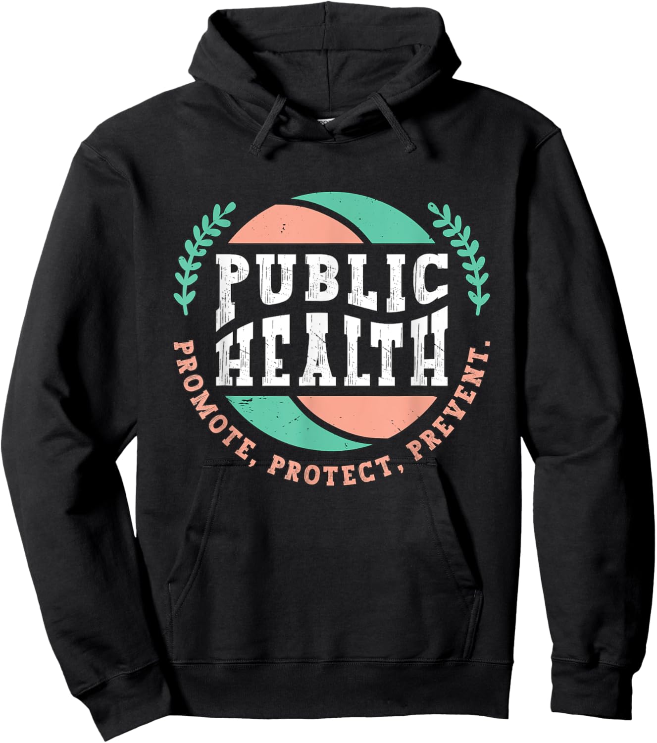 Public Health Promote Doctors Nurses Public Health Worker Hoodie - Hoodie | Black