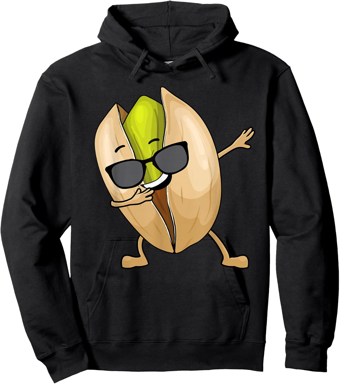 Pistachio Art Women Nut Food Lover Vegan Pistachios Hoodie - Hoodie | Black