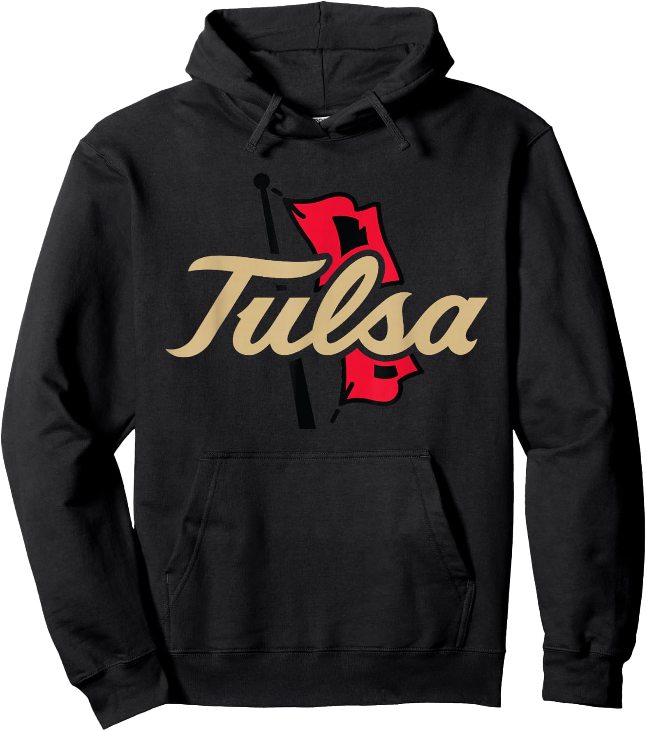 Tulsa Golden Hurricane | NCAA University Merch | NCAFTUL01 Hoodie - Hoodie | Black