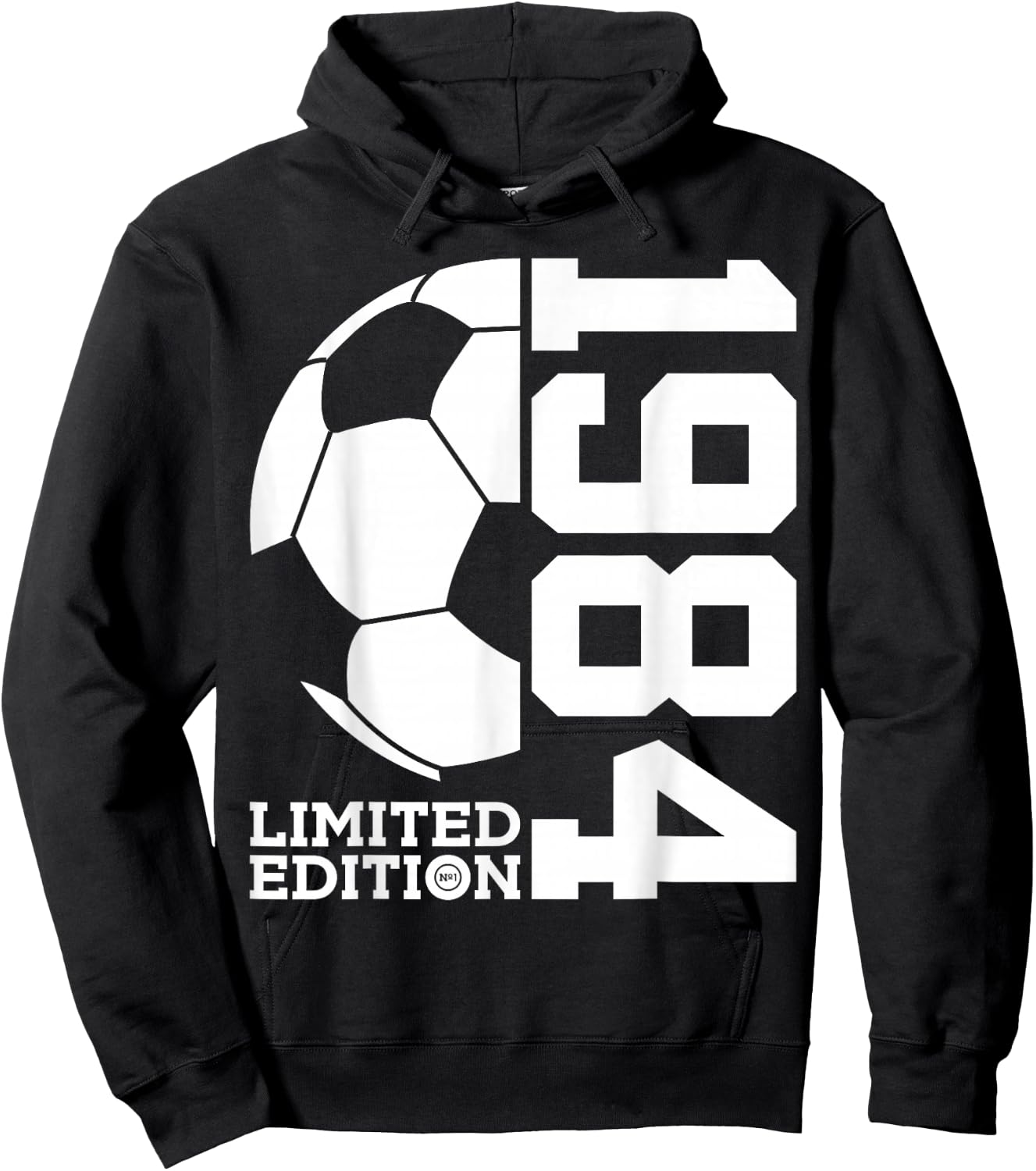 42nd BIRTHDAY SOCCER LIMITED EDITION 1984 Hoodie - Hoodie | Black