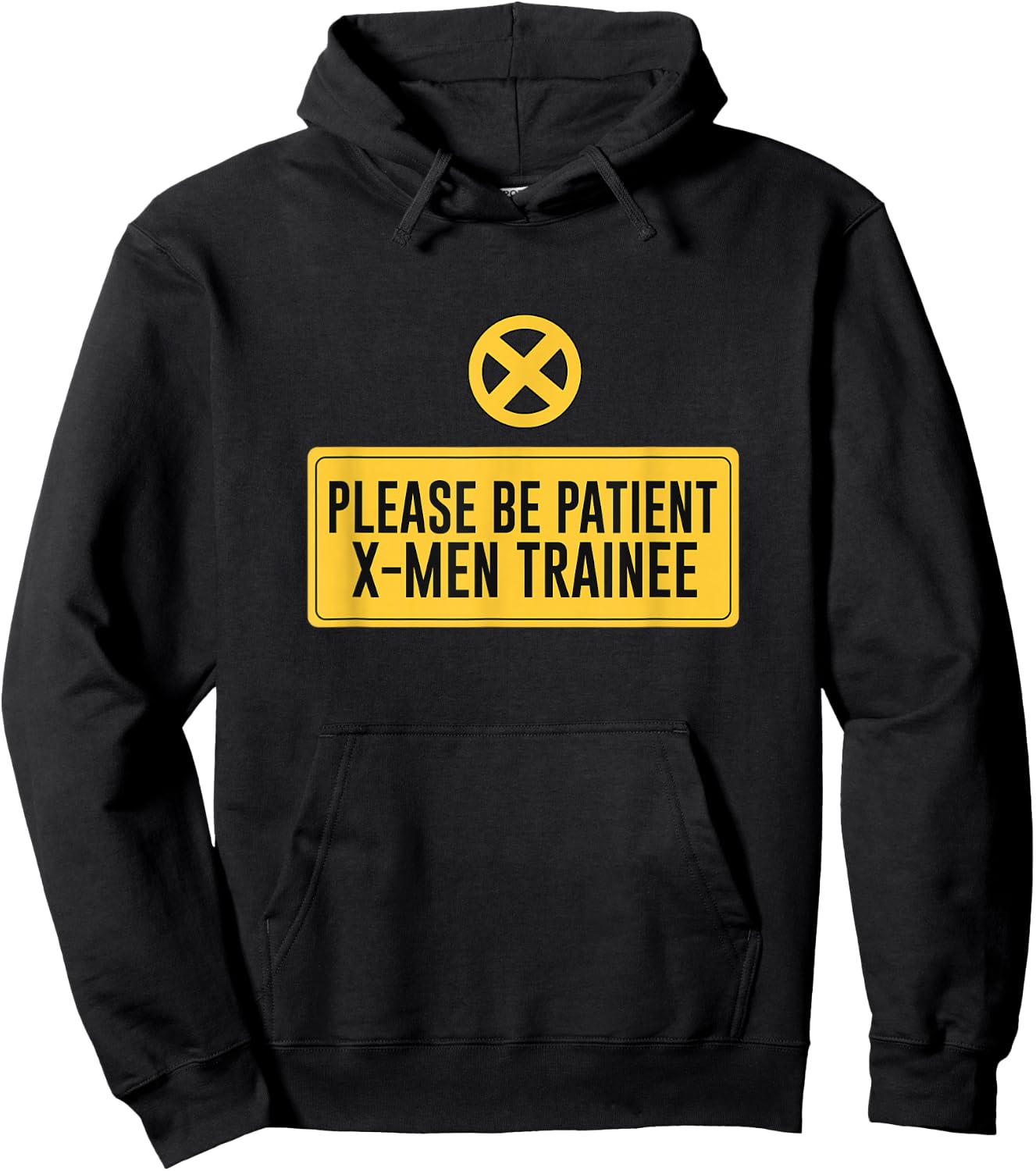 Marvel X-Men Please Be Patient X-Men Trainee Hoodie - Hoodie | Black