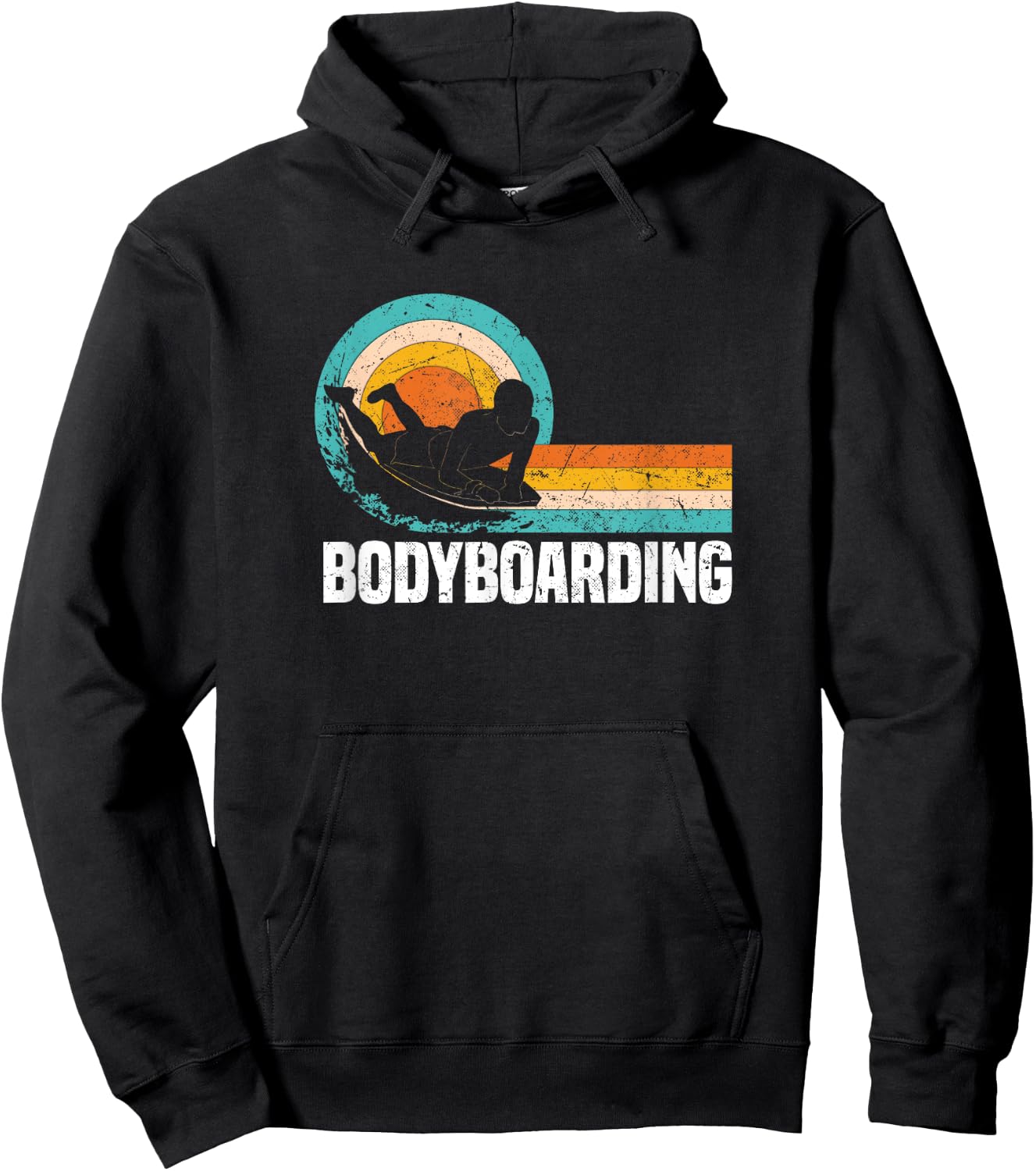 Bodyboarding | Bodyboarder Water Sports Hoodie - Hoodie | Black