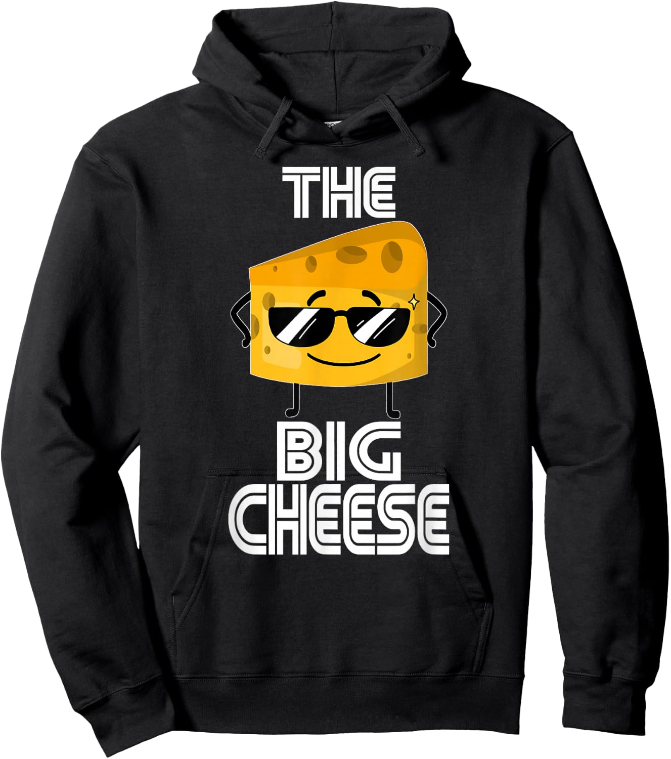 Who's Boss Here- The CEO Dad Funny Sunglasses The Big Cheese Hoodie - Hoodie | Black