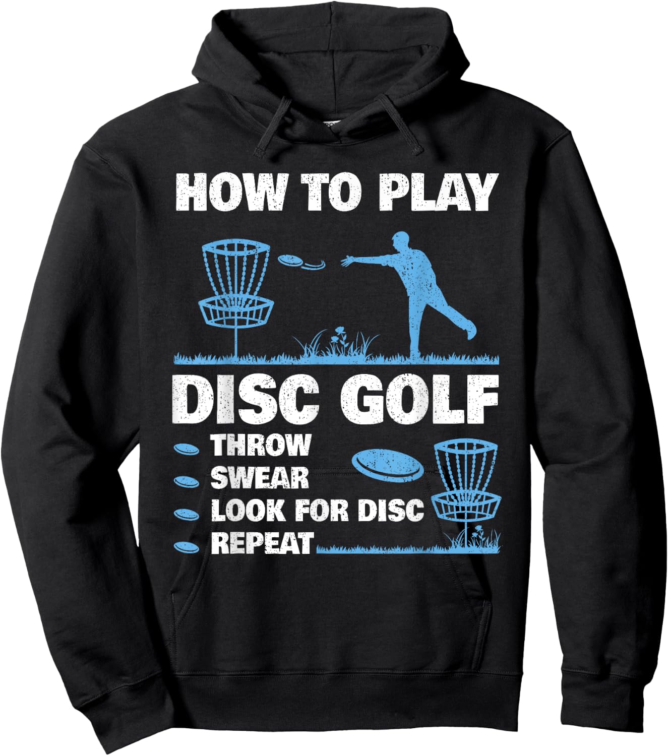 Best Disc Golf Women Disc Golf Tournament Player Hoodie - Hoodie | Black