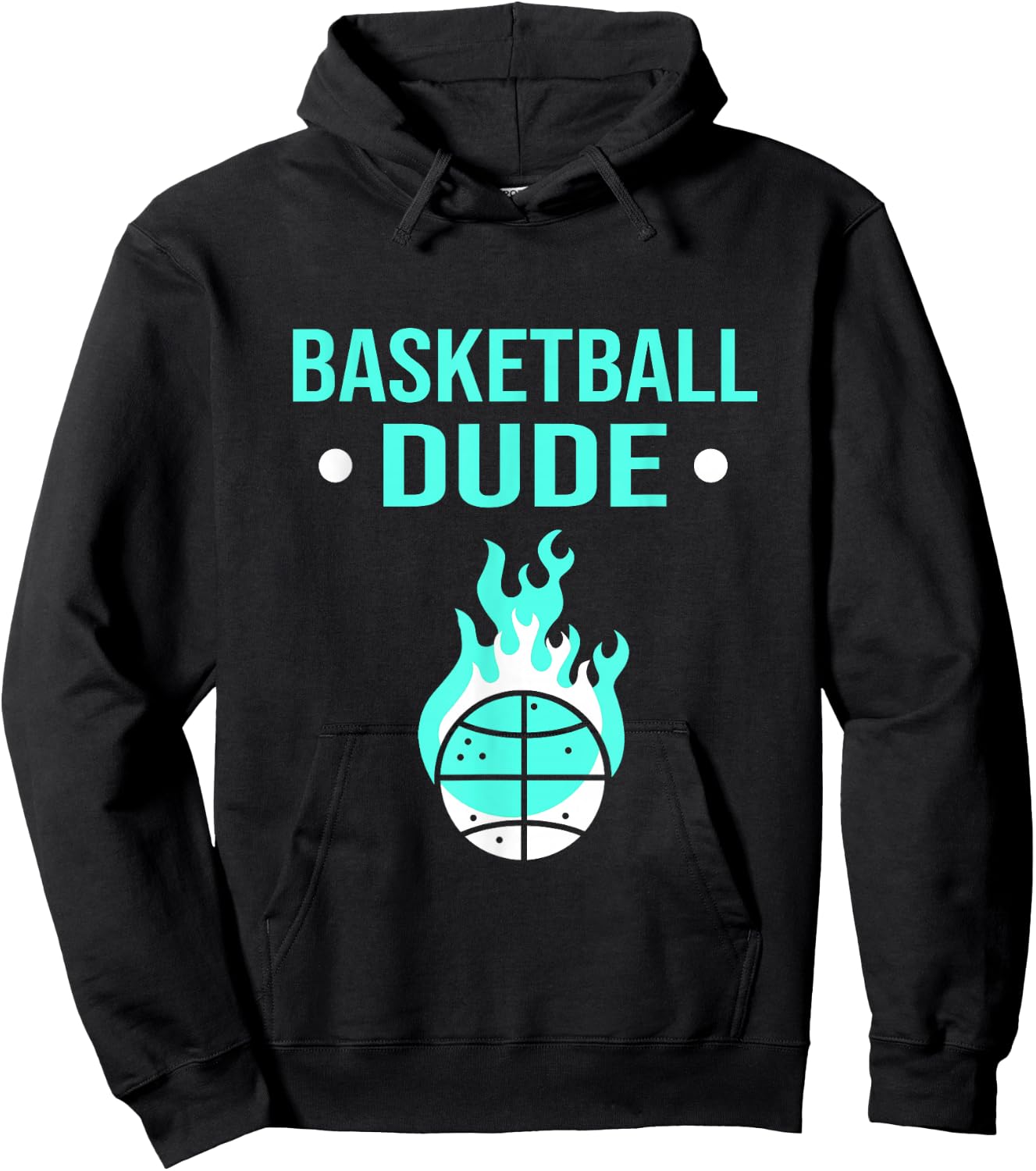Fire Fit Designs Perfect Dude Basketball - Black, Small, Classic Fit, , Sleeveless, -Youth, Boys Hoodie - Hoodie | Black