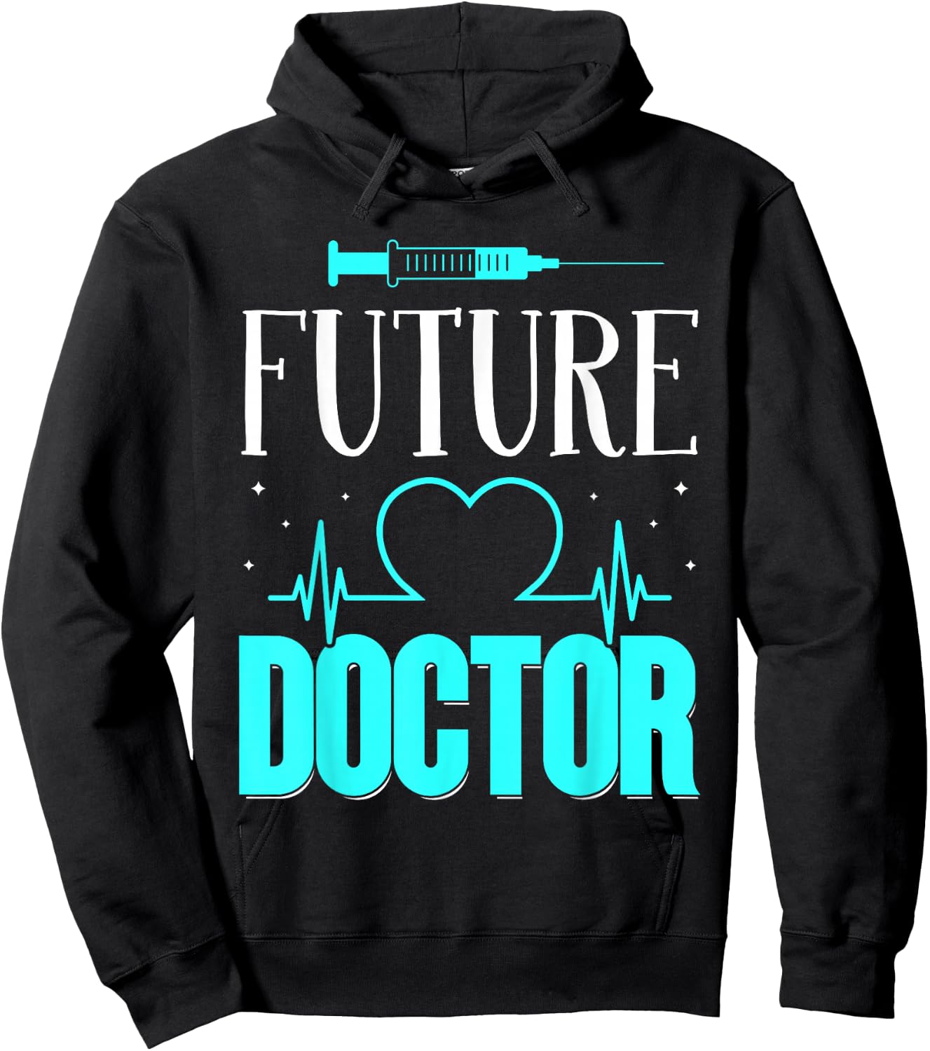 Future Doctor Study Medical School Medical Student Hoodie - Hoodie | Black