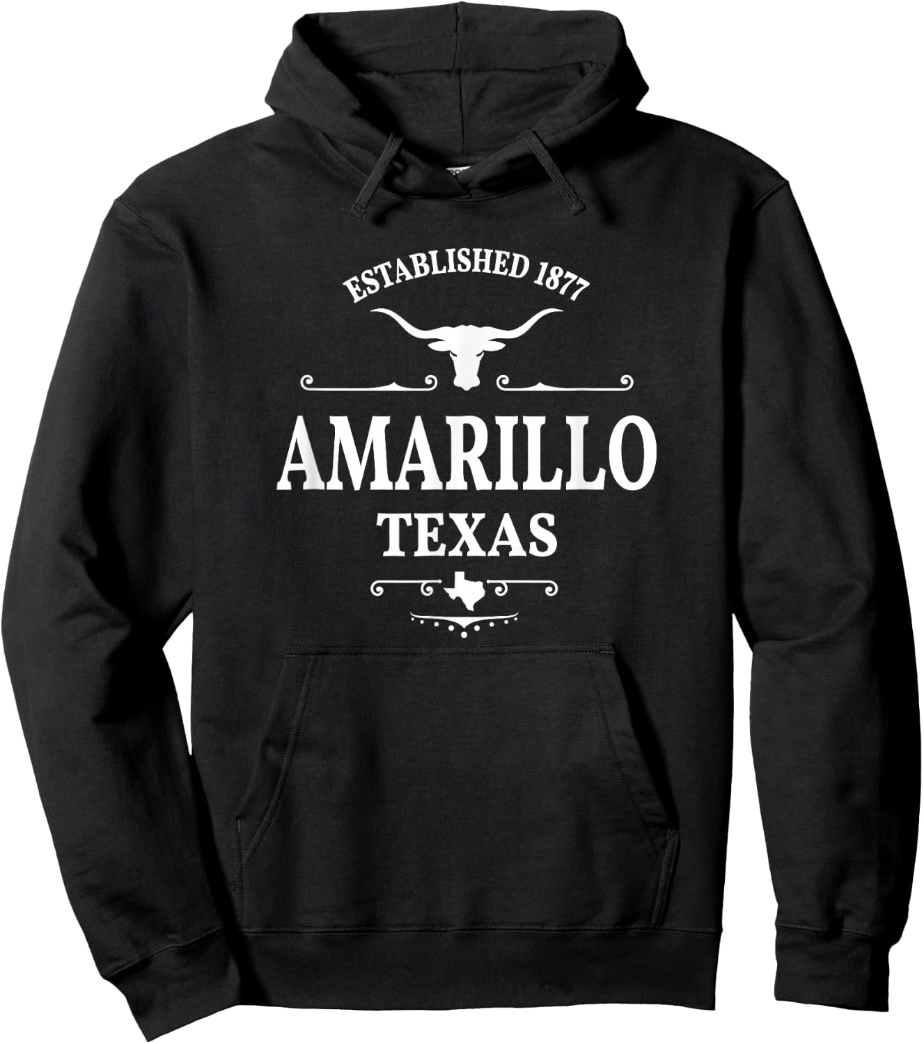 Amarillo Hoodie - Hoodie | Black