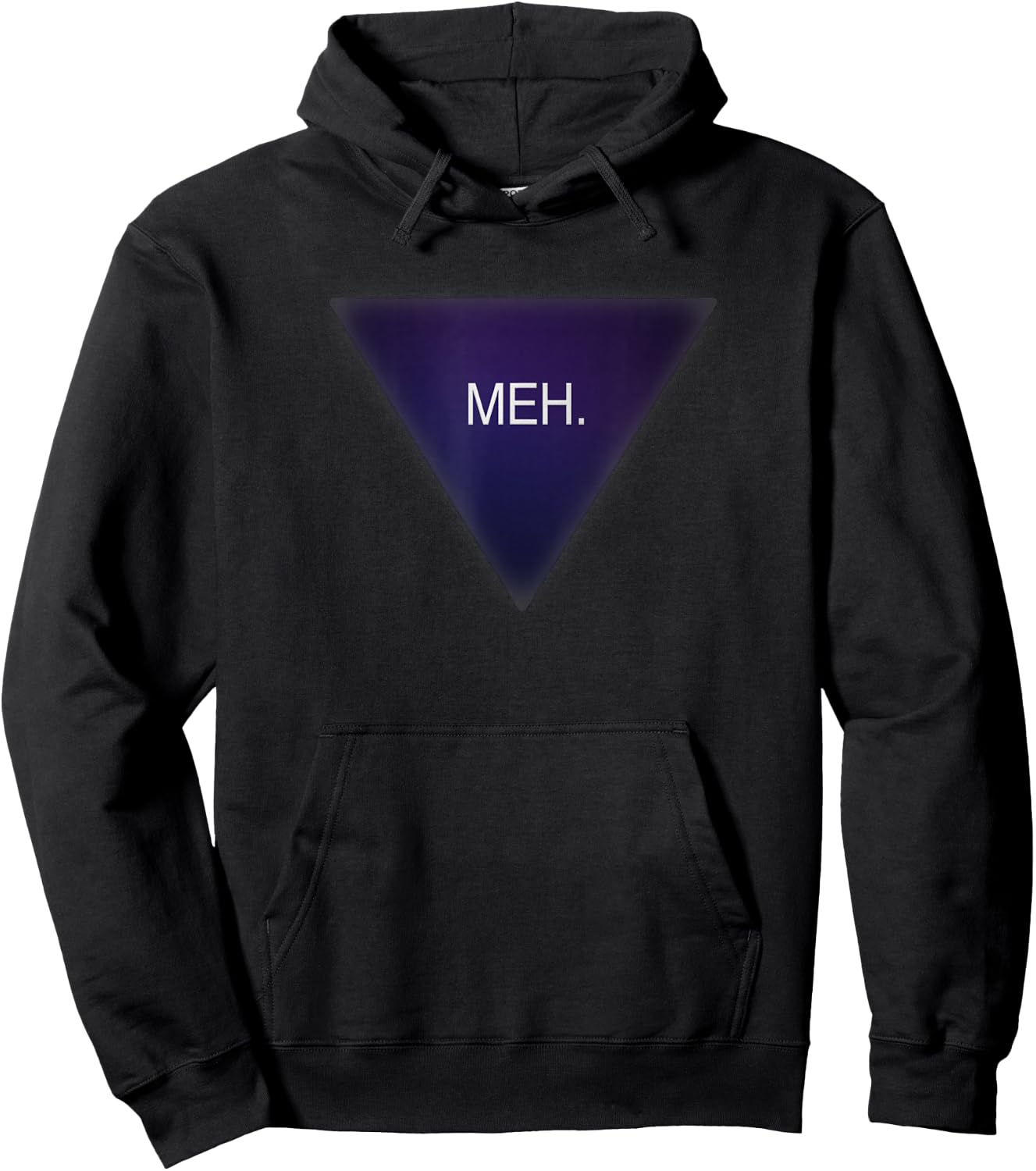 Trendy Meh Magic 8 Ball Answer Hoodie - Hoodie | Black
