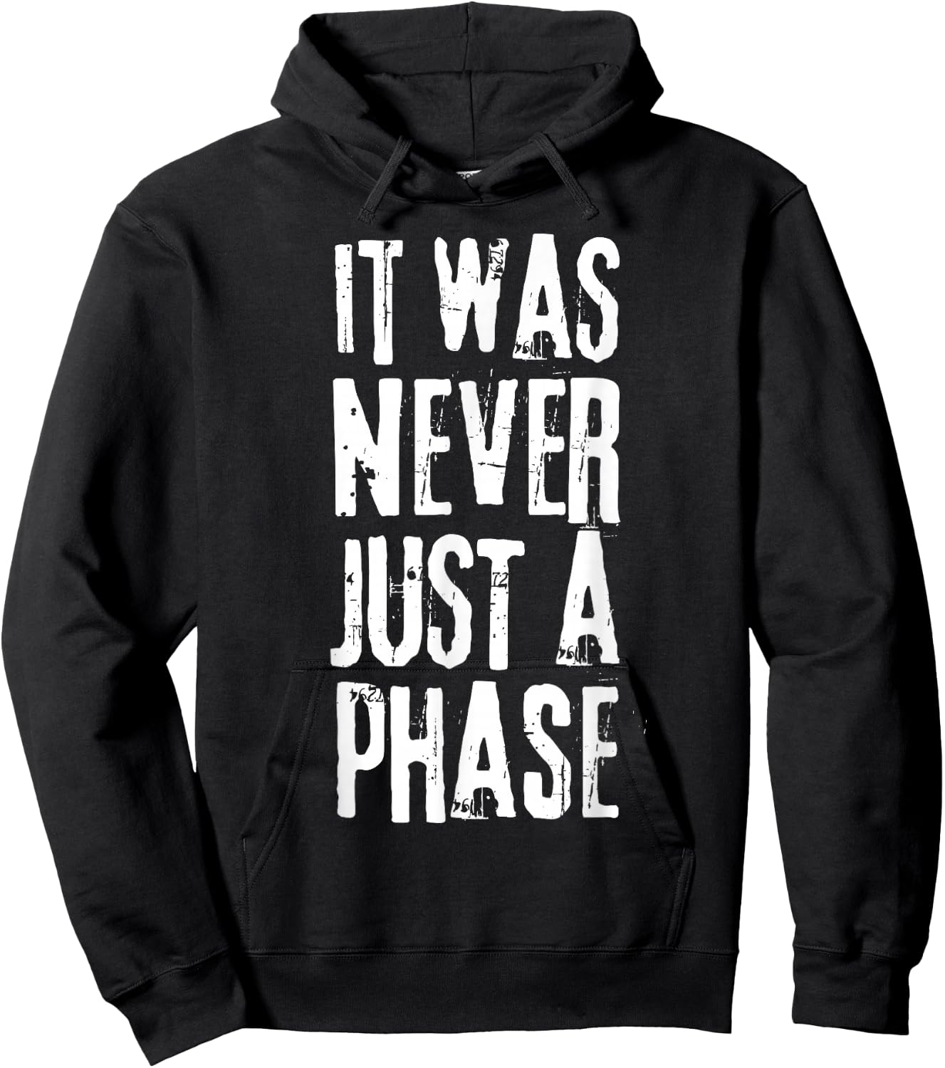 It Was Never Just A Phase It's A Lifestyle - Elder Still Emo Hoodie - Hoodie | Black