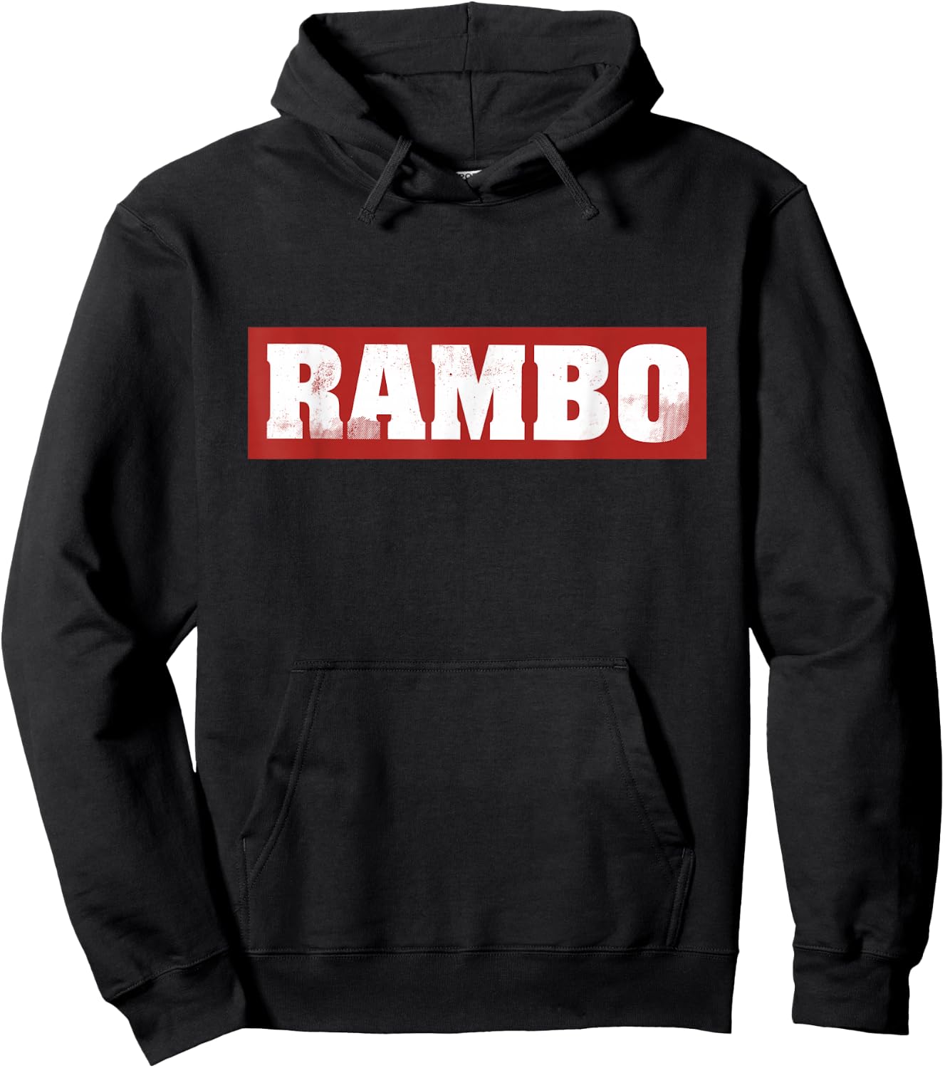 Rambo Classic Logo Hoodie - Hoodie | Black