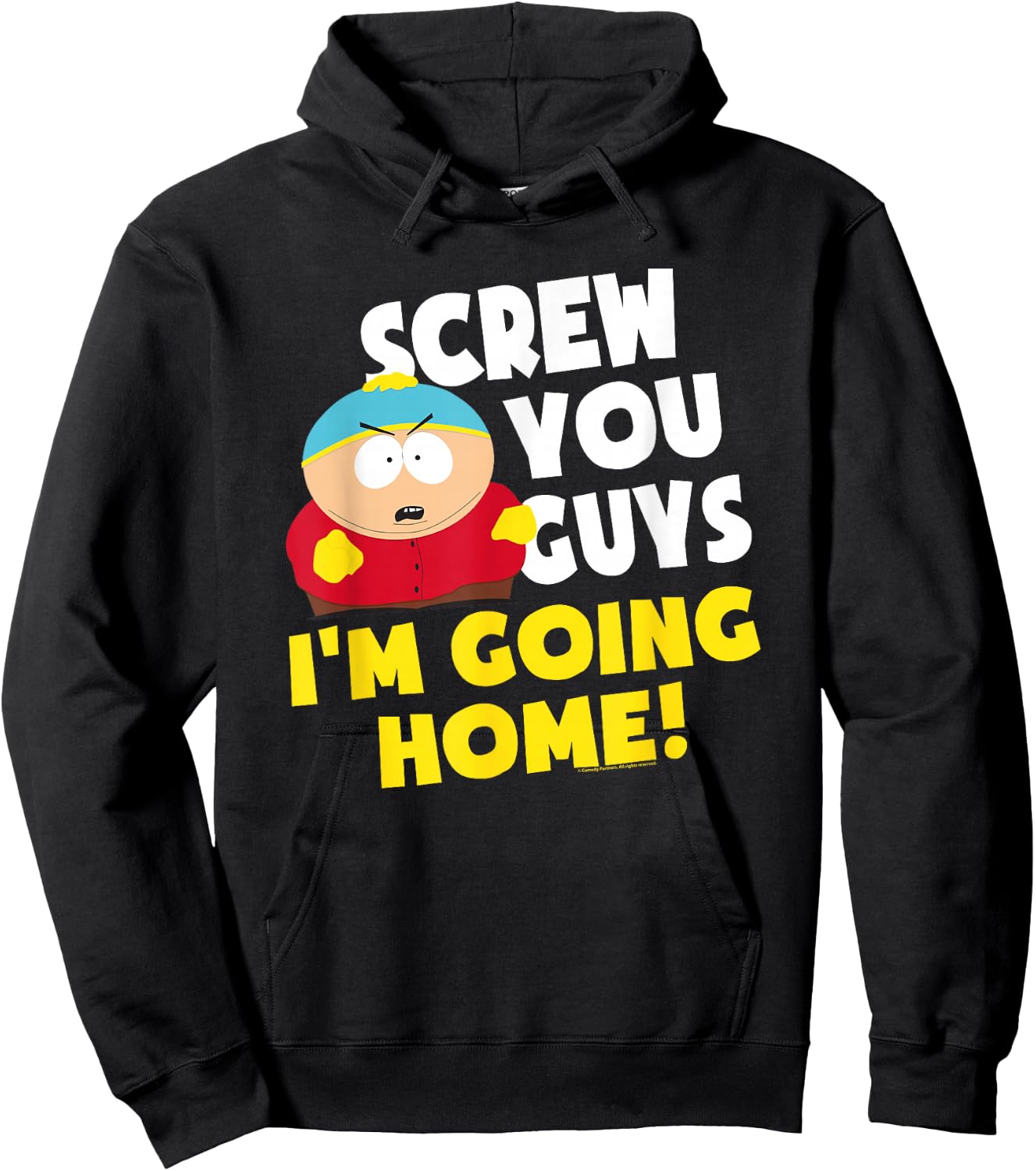 South Park Cartman I'm Going Home Hoodie - Hoodie | Black