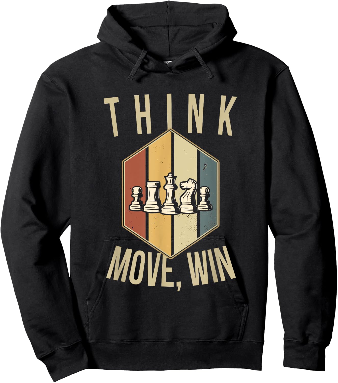 Funny Chess Player Board Game - Chess Hoodie - Hoodie | Black