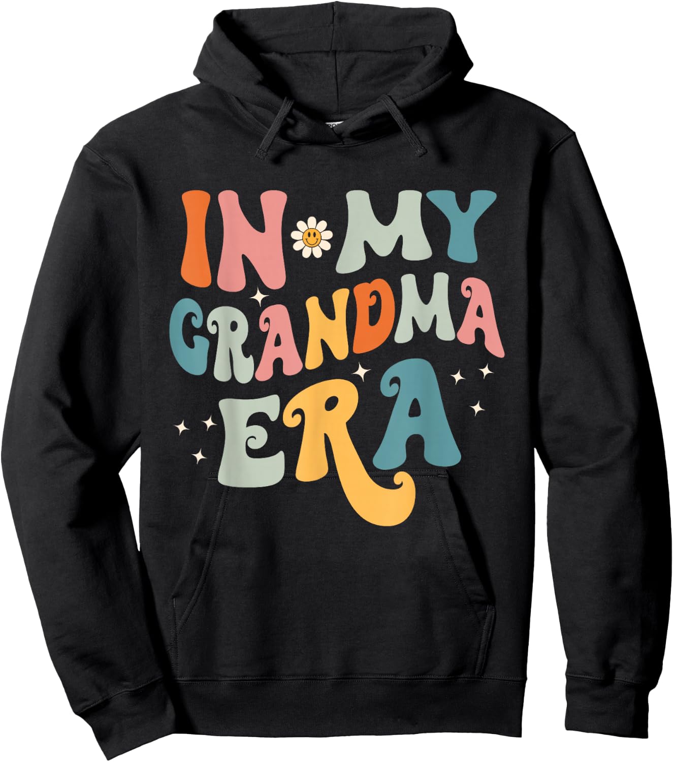 In My Grandma Era Hoodie - Hoodie | Black
