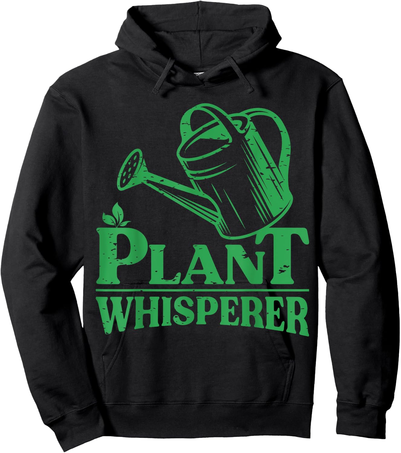 Plant Whisperer Funny Gardener Gardening Garden Lover Outfit Hoodie - Hoodie | Black