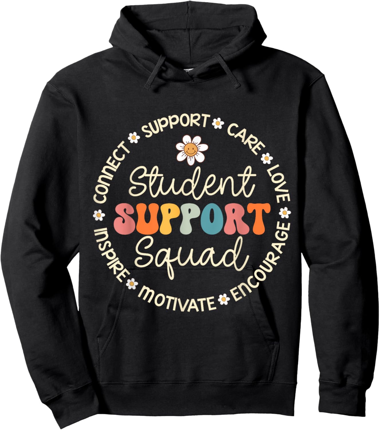 Student Support Squad Appreciation Week Back to School Hoodie - Hoodie | Black