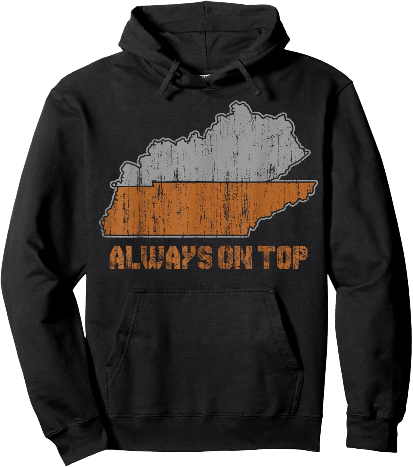 Always on top Kentucky Tennessee Hoodie - Hoodie | Black