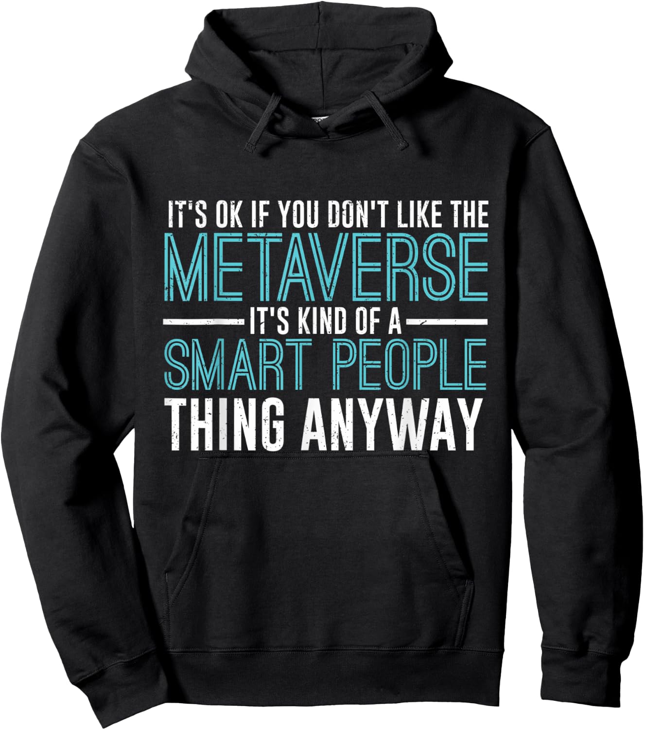 Virtual Reality Metaverse Hoodie - Hoodie | Black