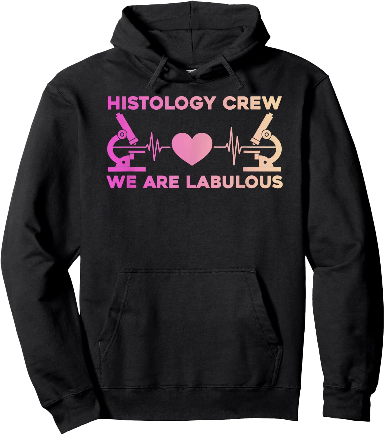 Histo Technician Crew Women Histology Tech Microscopes Hoodie - Hoodie | Black