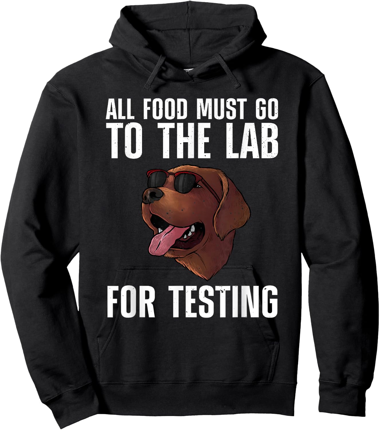 Cool Labrador Design Women Labrador Retriever Lover Hoodie - Hoodie | Black