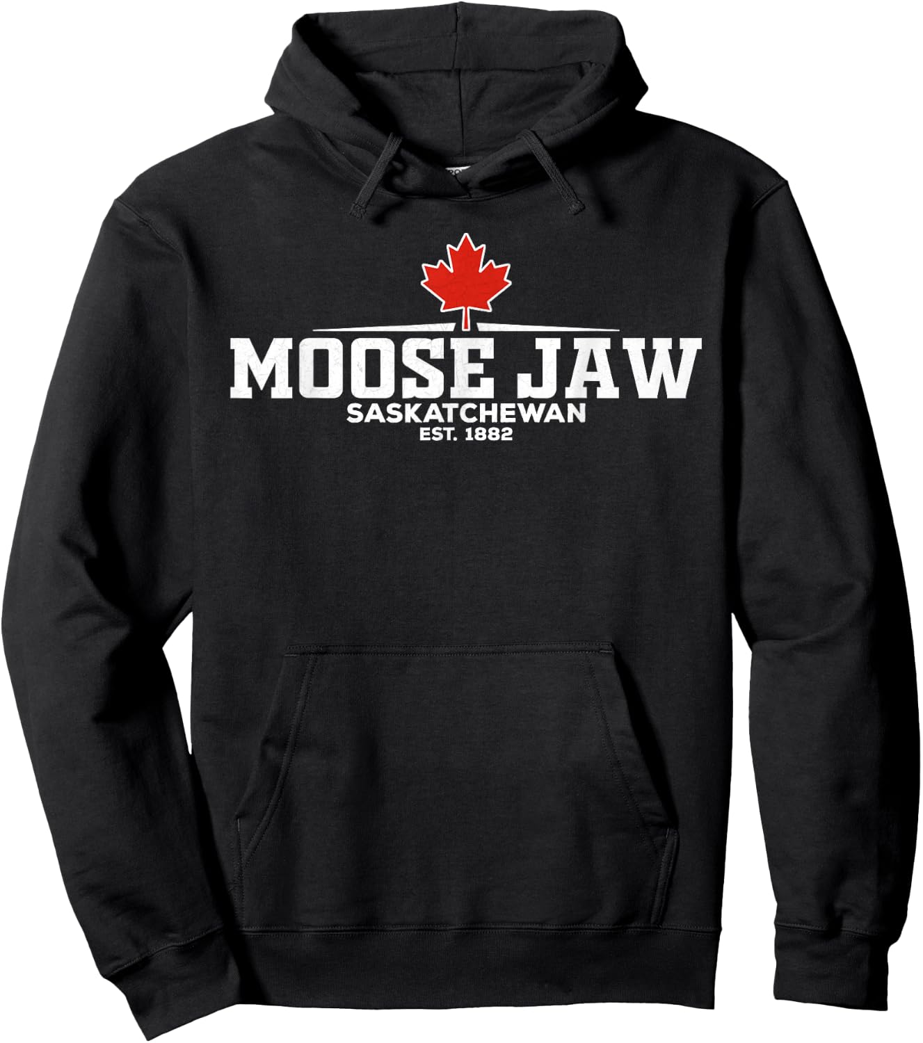 Moose Jaw Canada Hoodie - Hoodie | Black