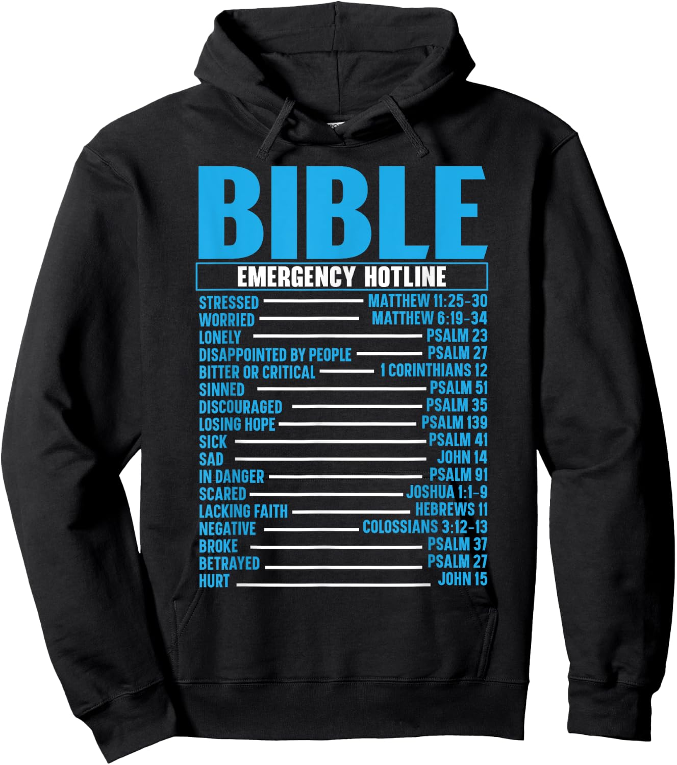 Bible Reader Religious Pastor Scripture Christian Believer Hoodie - Hoodie | Black